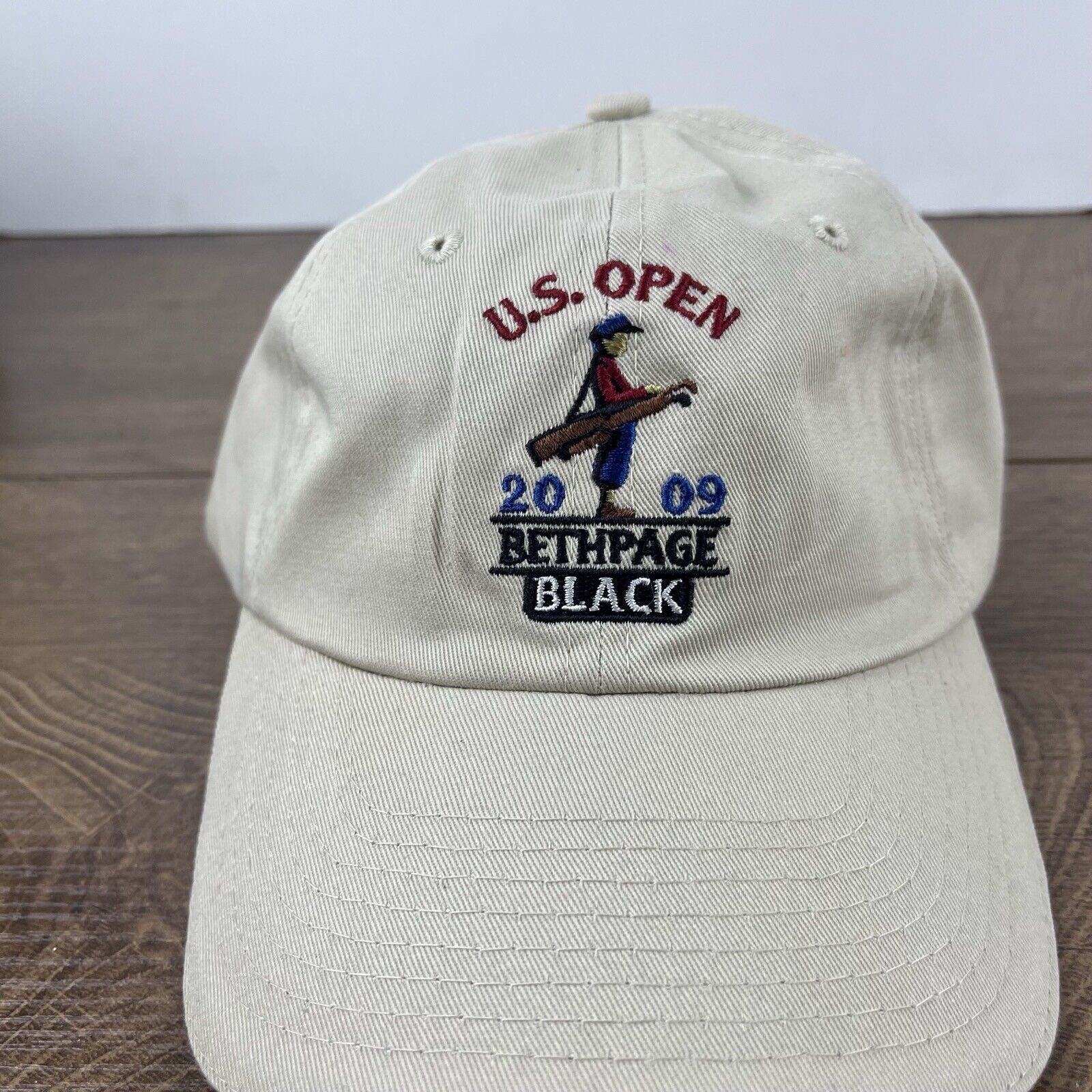 Other 2009 US Open Bethpage Black Hat Adjustable Hat Tan Brown Hat Size ONE SIZE - 7 Thumbnail