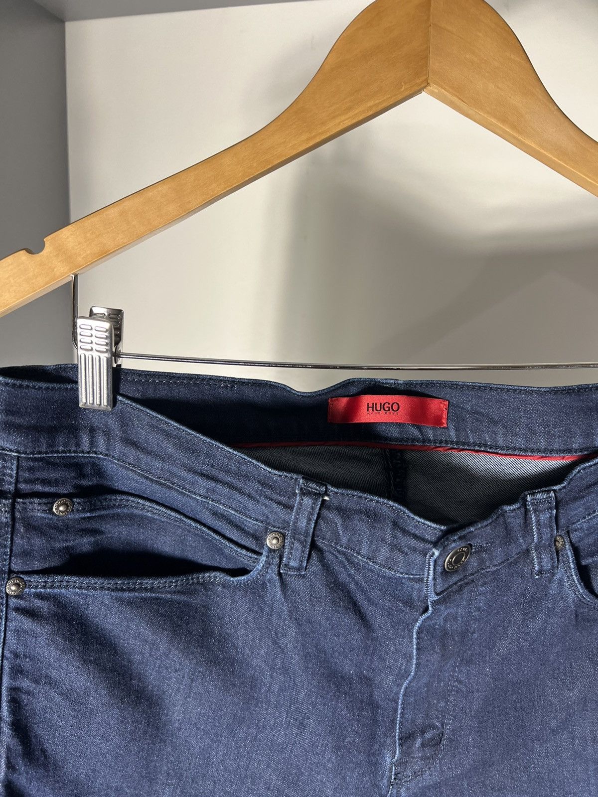 Hugo Boss HUGO BOSS CLASSIC DENIM CASUAL JEANS SKINNY SPECIAL LOOK Y2K Size US 34 / EU 50 - 9 Thumbnail