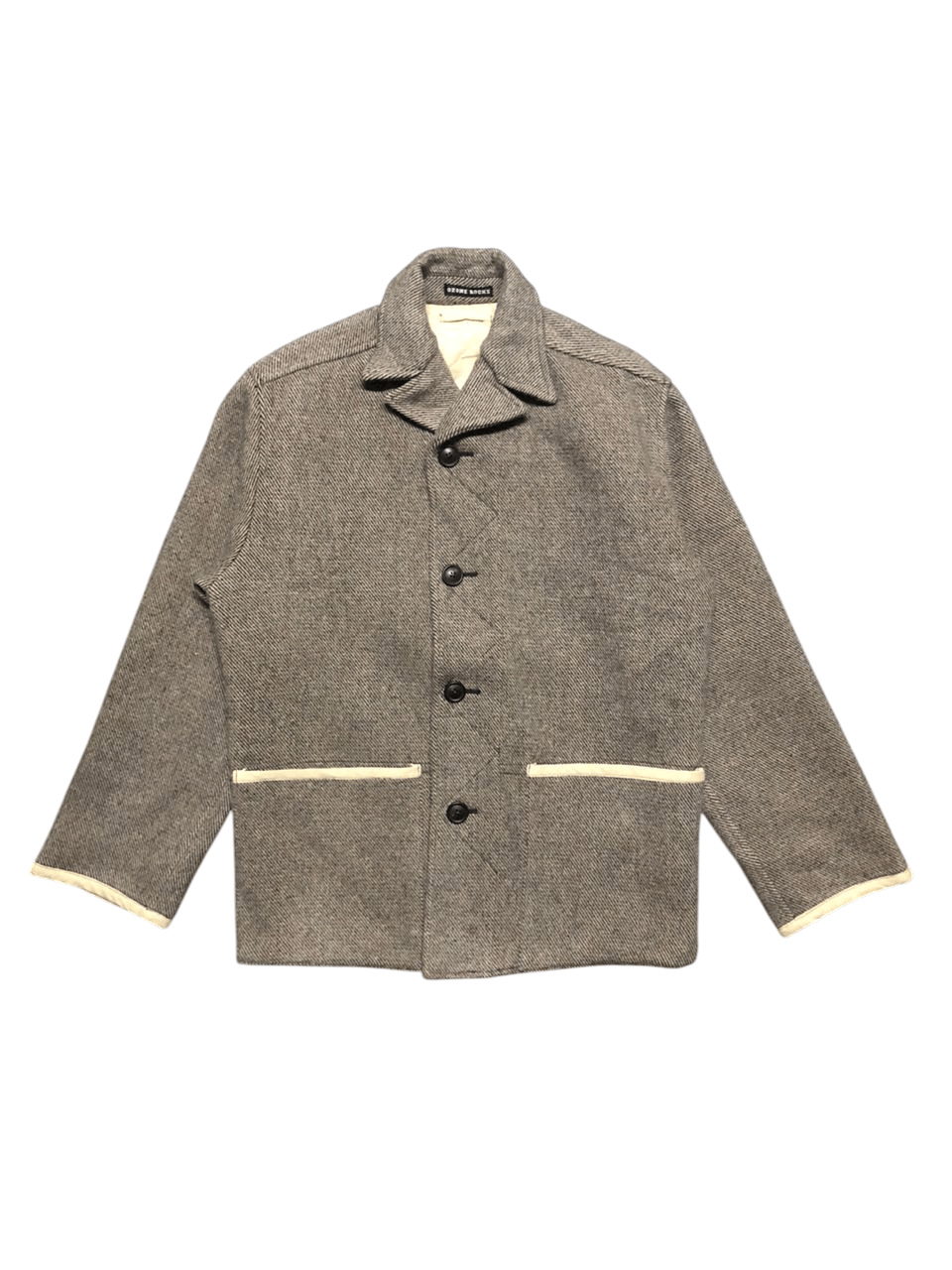 Japanese Brand Vintage Ozone Rocks Wool Button Jacket Rare Size US M / EU 48-50 / 2 - 1 Thumbnail