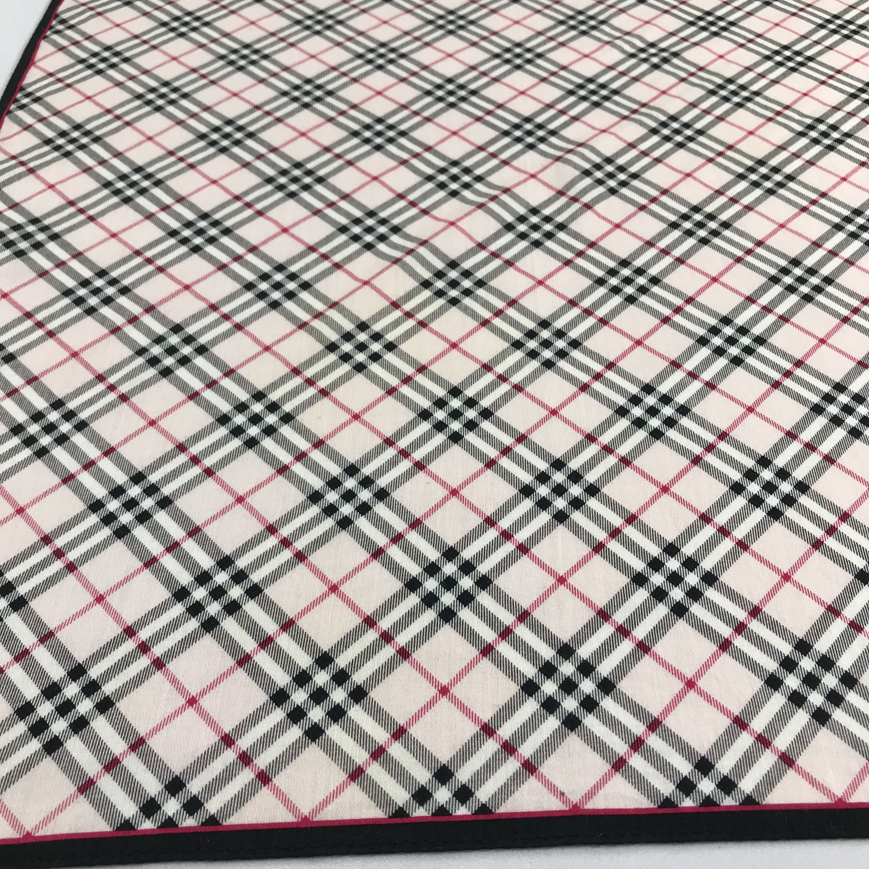 Burberry Burberry Nova Check Handkerchief Neckerchief Bandana H1054 Size ONE SIZE - 5 Thumbnail