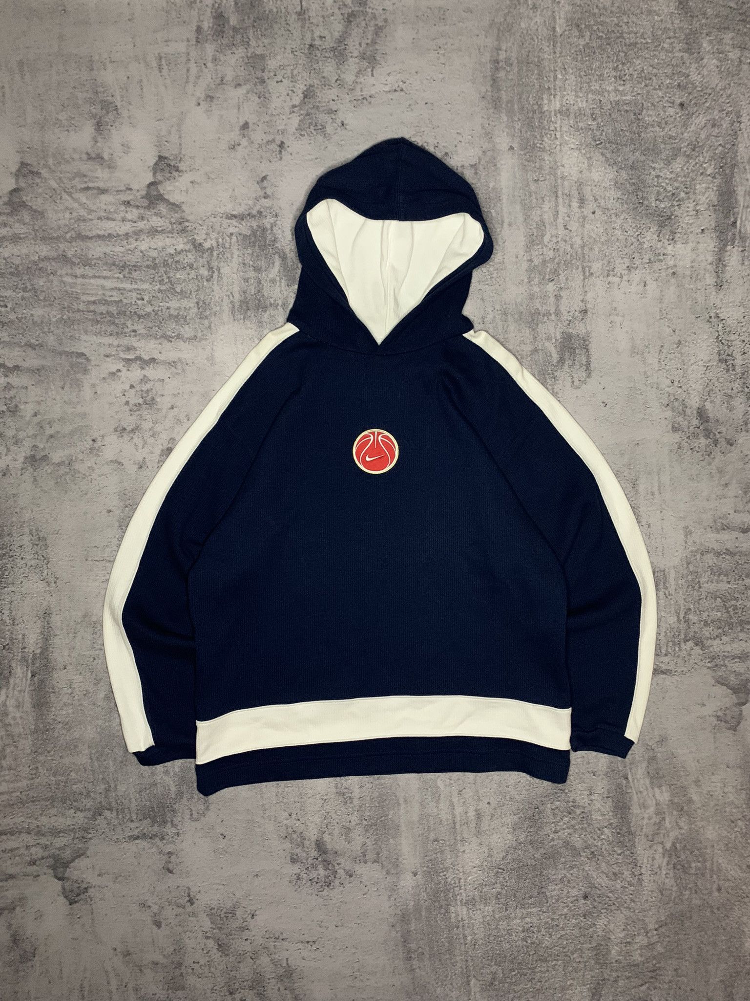 Nike Vintage 90s Nike Basketball Hoodie Size US M / EU 48-50 / 2 - 1 Thumbnail