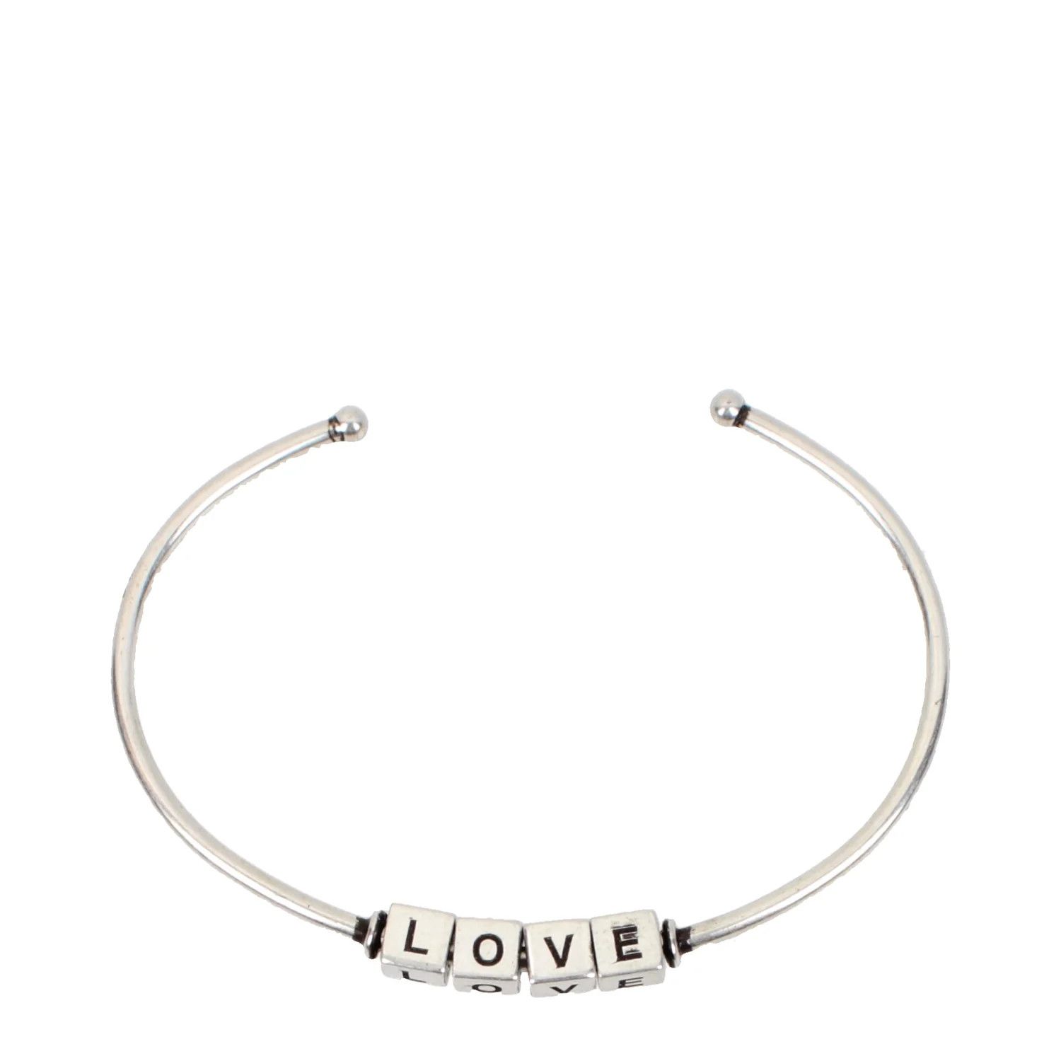 Saint Laurent Paris ob1o1e1124 Size: OS / Brass Bracelet in Silver Size ONE SIZE - 1 Preview