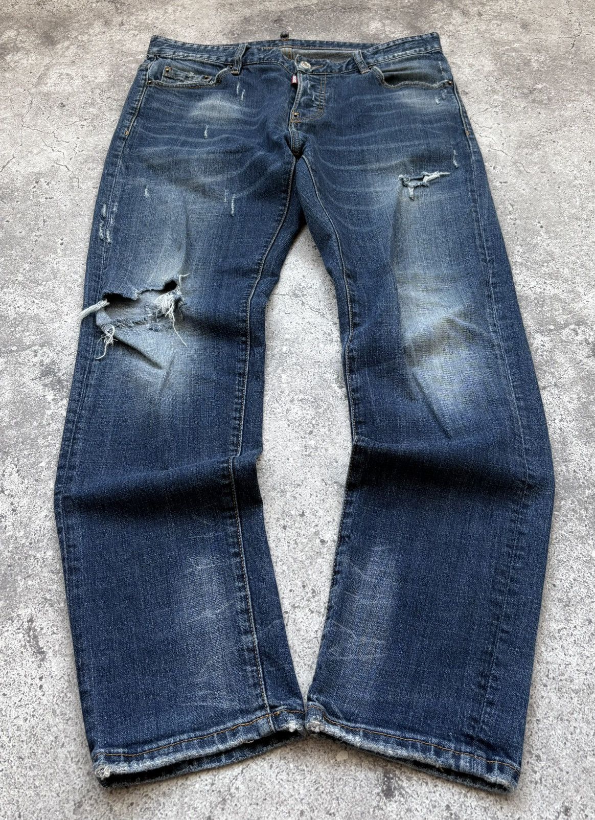 Dsquared2 Dsquared2 Slim Jeans Made In Italy Size US 31 - 1 Thumbnail