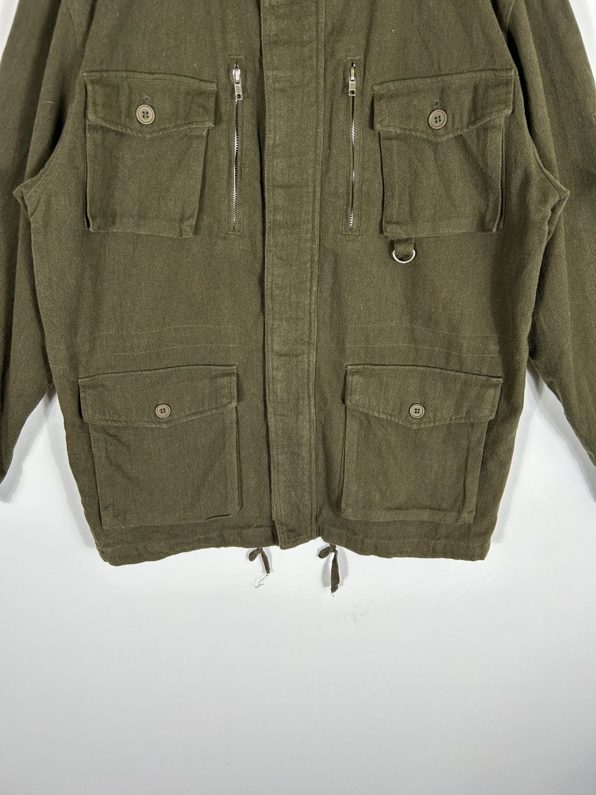 Japanese Brand 🔥TocToc Workwear Military Zipper Jacket Size US M / EU 48-50 / 2 - 5 Thumbnail