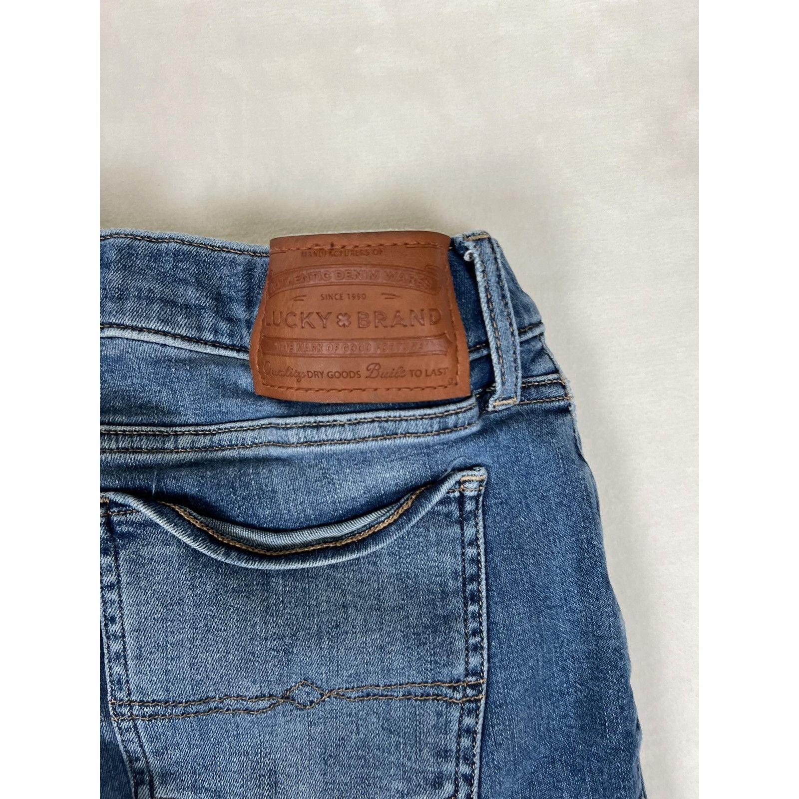 Lucky Brand Lucky Brand Jeans Womens 4/27R Blue Bootcut Mid Rise Stretch Size 27" / US 4 / IT 40 - 6 Thumbnail