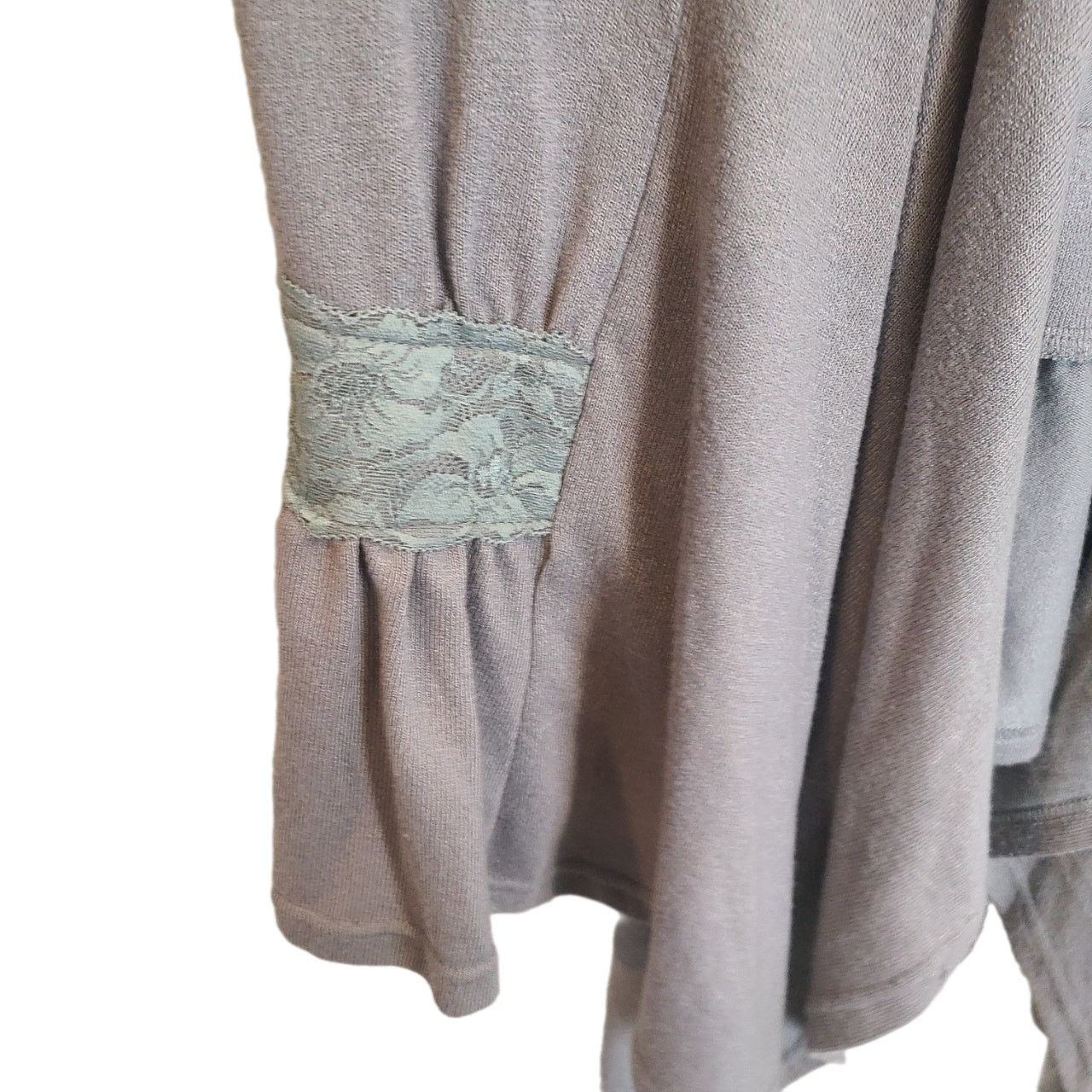 Pretty Green Vintage My Pretty Angel Y2K Floral Crochet Lace Fairy Grunge Size L / US 10 / IT 46 - 5 Thumbnail