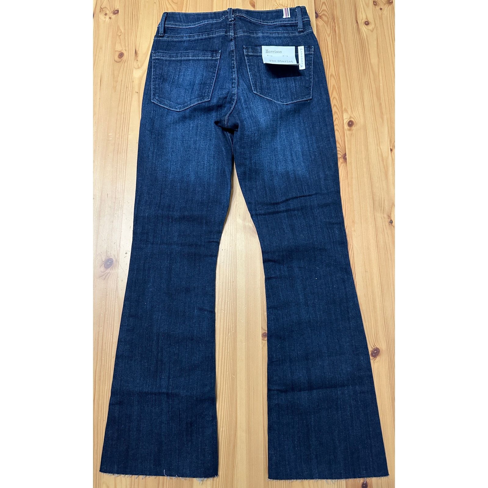 Other NWT Morrison The Starlet Mid Rise Bootcut Jeans Cropped 25 Size 25" / US 0 / IT 36 - 10 Thumbnail