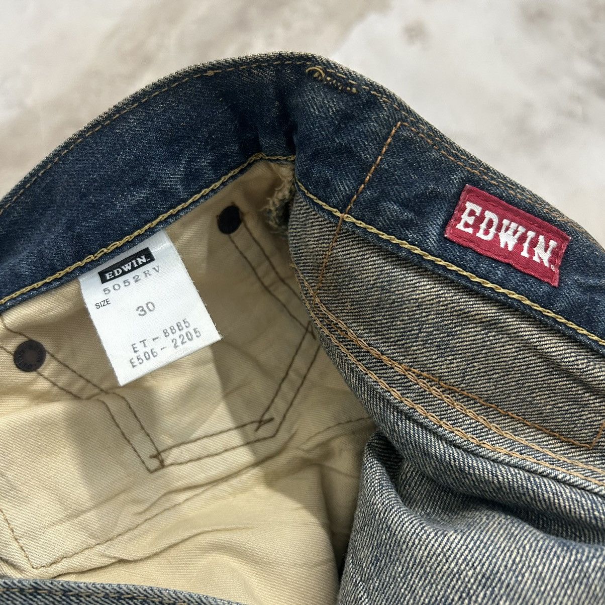Edwin Vintage Edwin Selvedge Mud Washed Clawn Marks Size US 33 - 15 Thumbnail