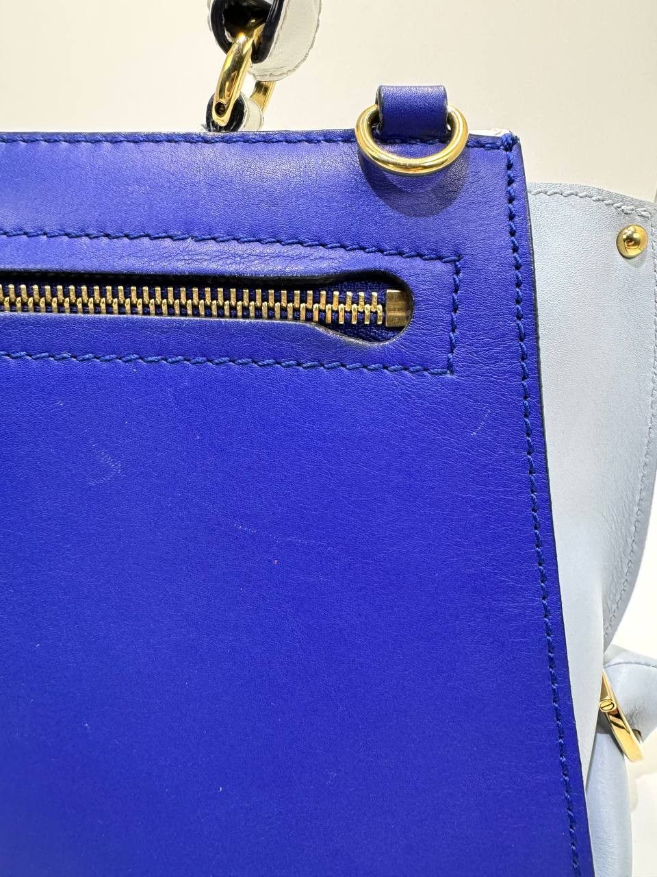 Salvatore Ferragamo Salvatore Ferragamo Medium Sofia Leather Satchel Size ONE SIZE - 9 Thumbnail