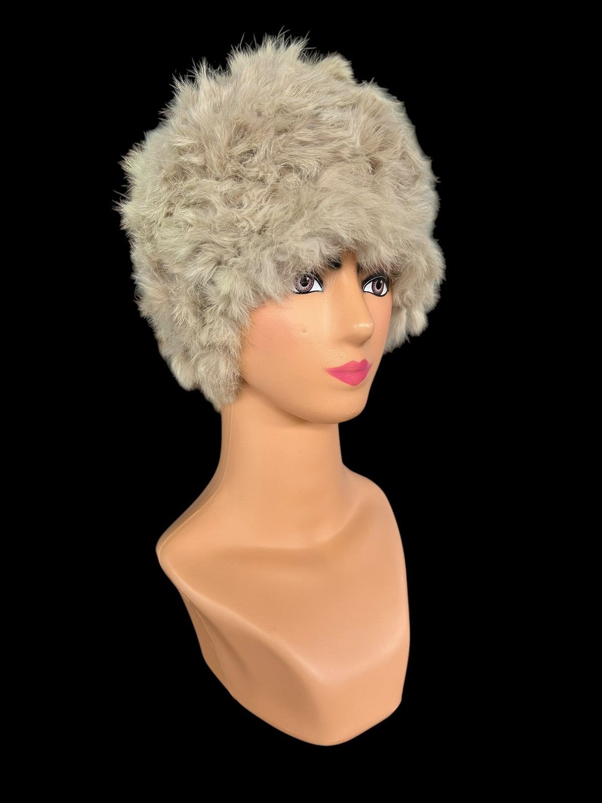 Japanese Brand × Kapital × Vintage Japanese Style Hairy Fur Distressed Beanie Hats Size ONE SIZE - 9 Thumbnail