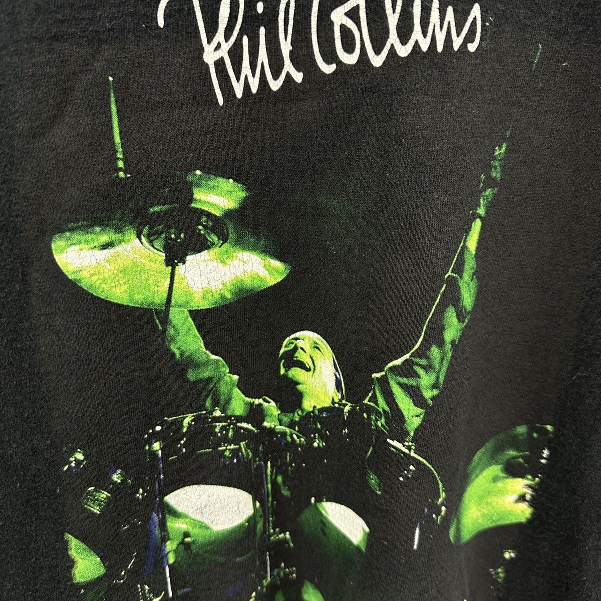 Band Tees Vintage 00s Phill Collins First final farewell tour tee y2k Size US M / EU 48-50 / 2 - 4 Thumbnail