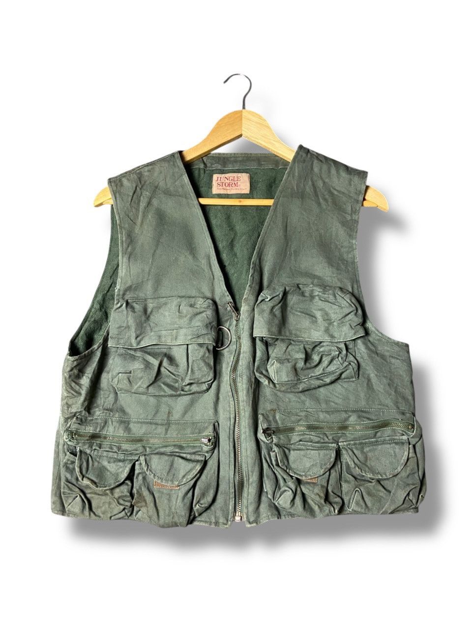 Jungle Storm Utility Canvas Vest (171)