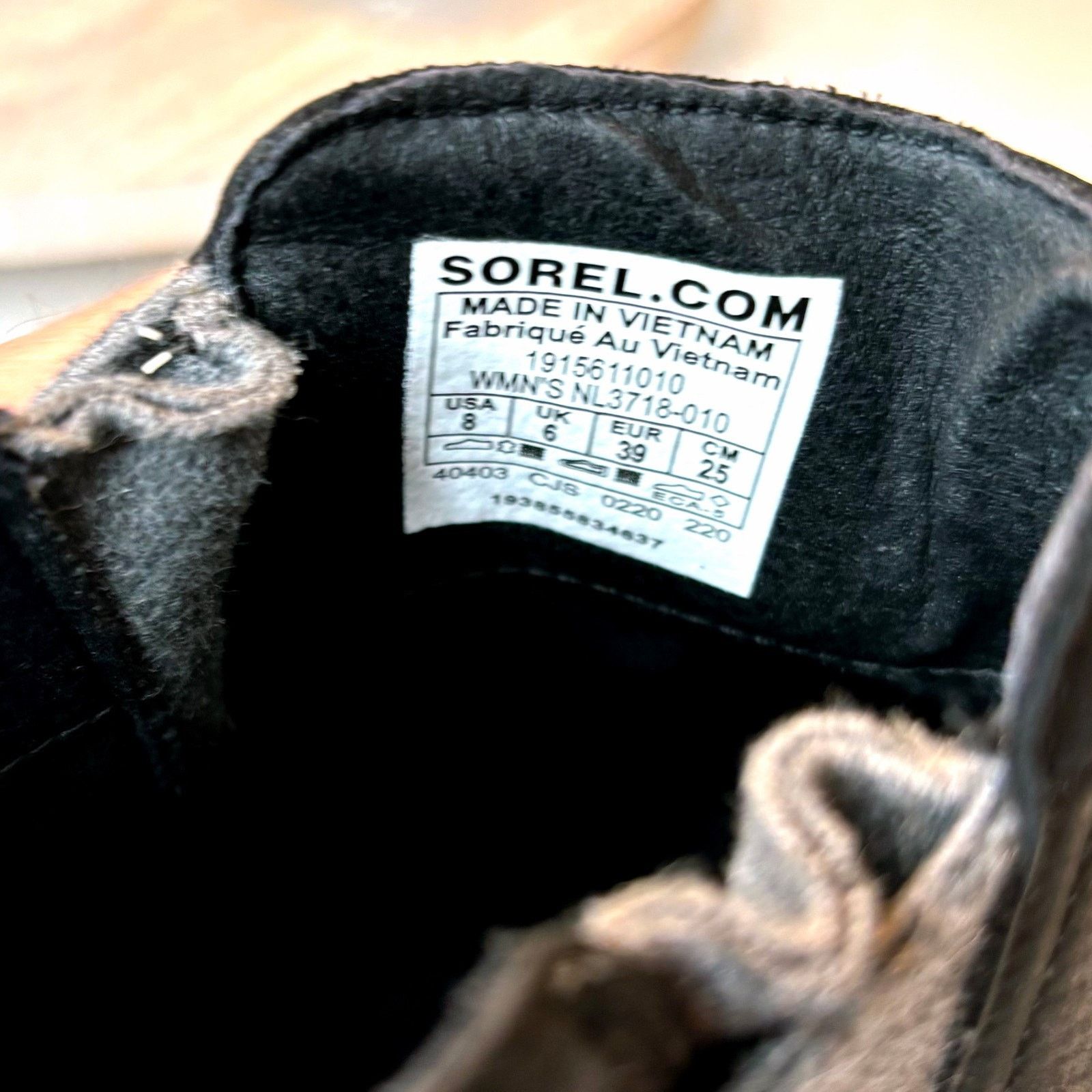 SOREL Sorel Emelie Ankle Chelsea Boots Size 8 Leather NL3718-010 Size US 8 / IT 38 - 9 Thumbnail