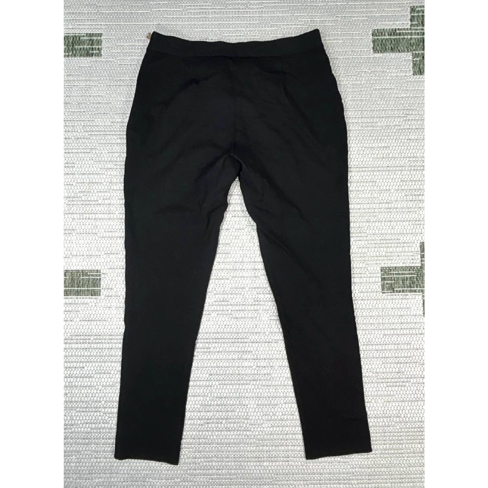 Vintage kate spade new york Dress Pants Women 6 Black Low Rise Skinny Leg Formal Dress Pants Size 28" / US 6 / IT 42 - 2 Thumbnail