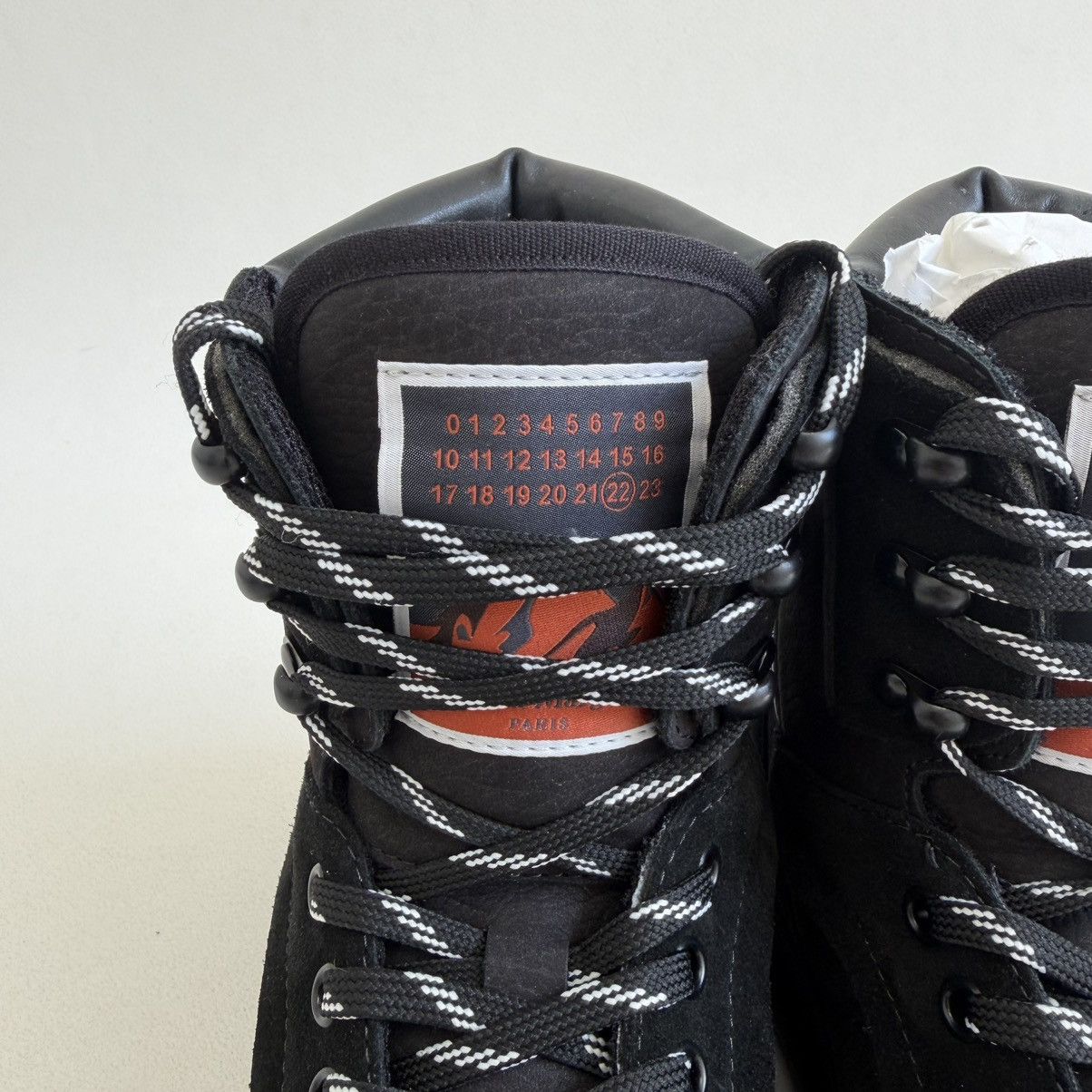 Maison Margiela A/W 24 ‘Climber’ Black High Top Sneakers Size US 8 / EU 41 - 7 Thumbnail