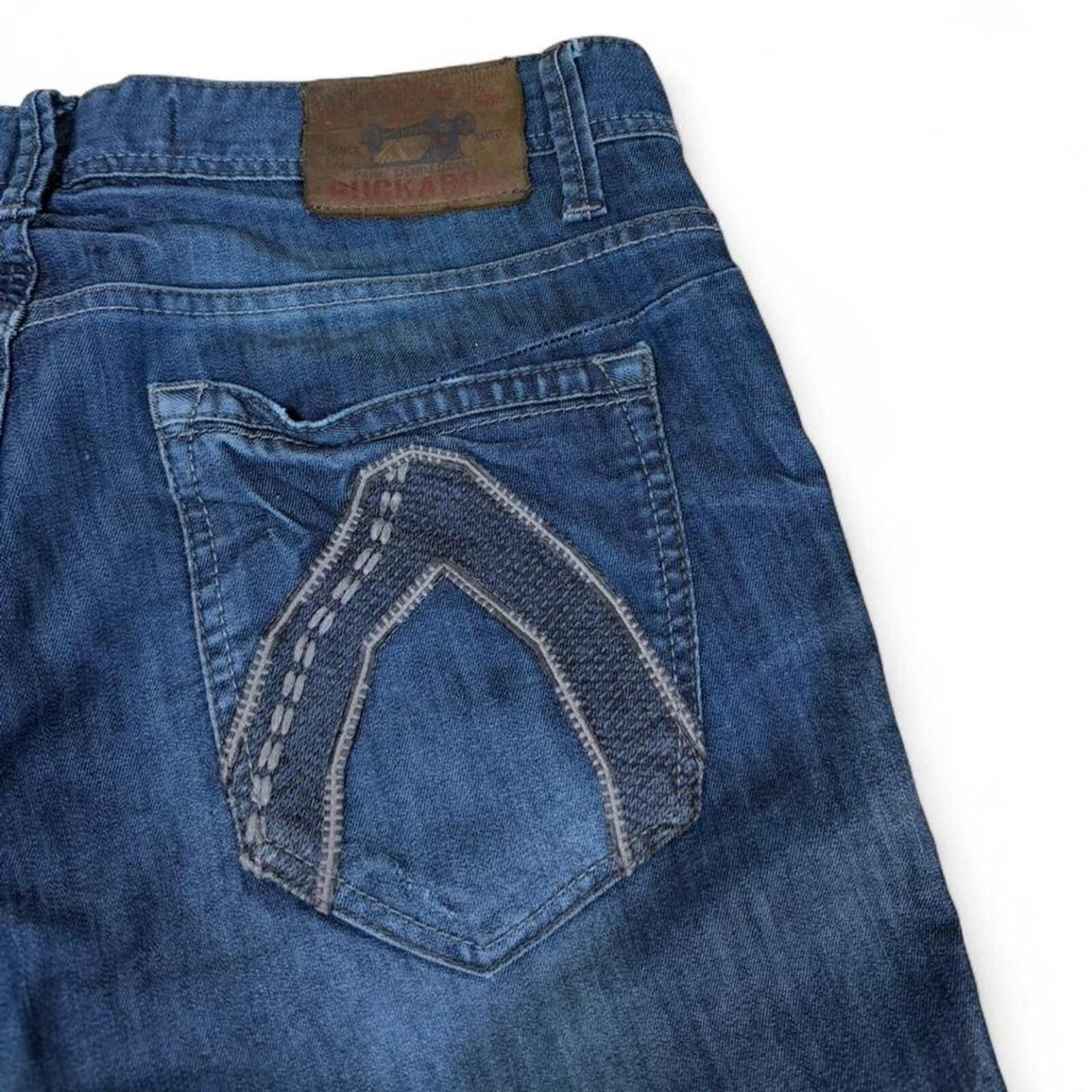 True Religion Vintage Buckaroo denim jeans Size US 34 / EU 50 - 4 Thumbnail