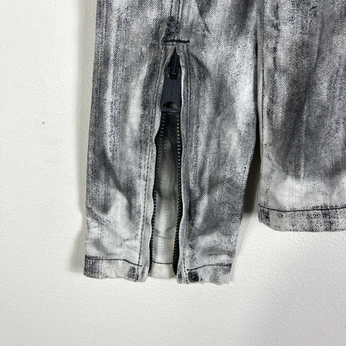 BUFFALO BOBS Buffalo Bobs Clawmark Scratch Acid Wash Denim Trucker Jacket Size US M / EU 48-50 / 2 - 10 Thumbnail