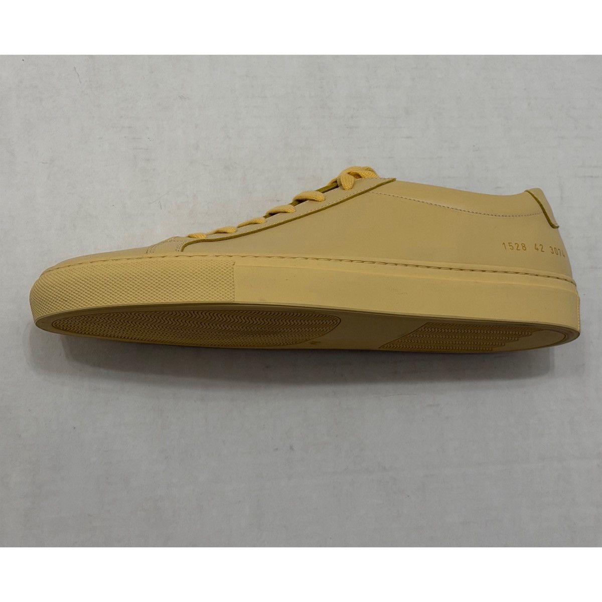 Common Projects COMMON PROJECTS YELLOW ORIGINAL LOW ACHILLES SNEAKERS Size US 9 / EU 42 - 7 Thumbnail