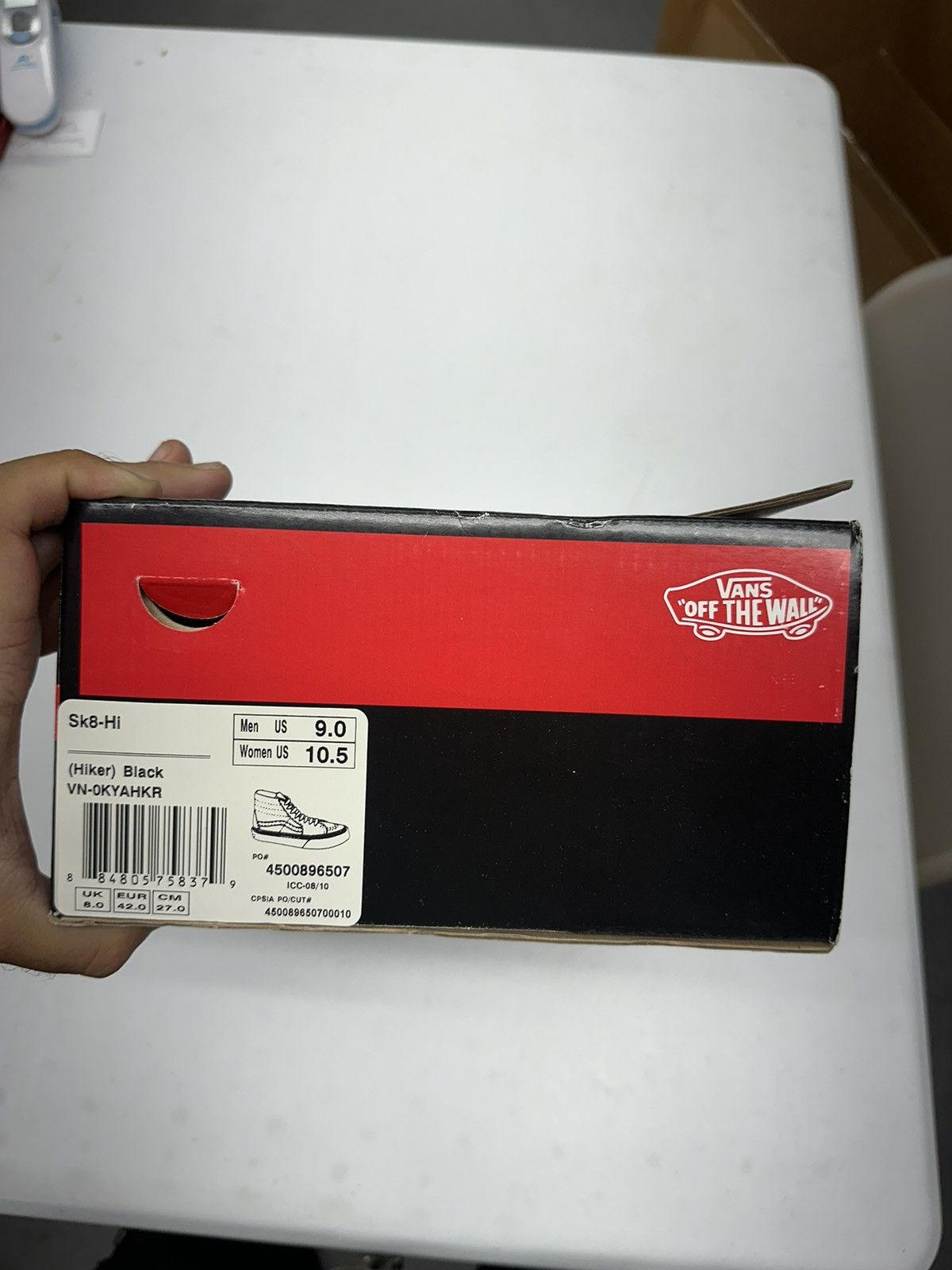 Vans Vans Sk8-Hi Hiker black size 9 Size US 9 / EU 42 - 8 Thumbnail