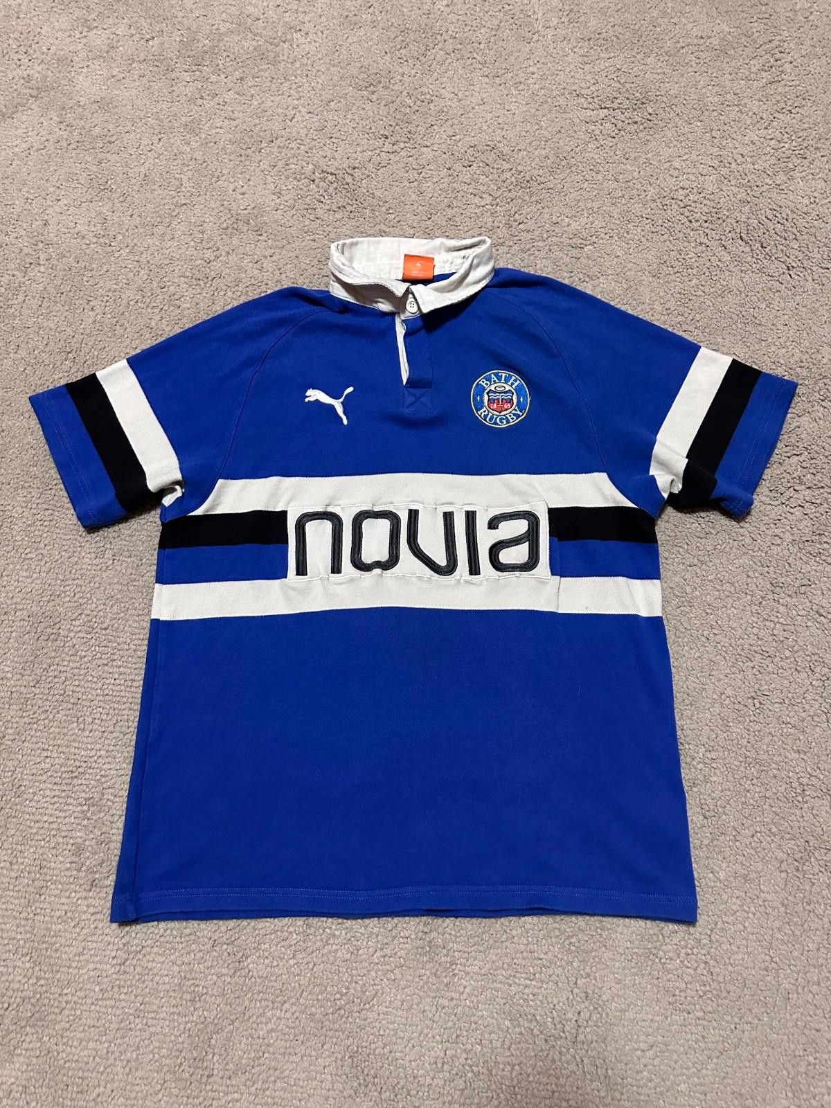 Puma Puma Bath Rugby European Shirt 2011 2012 Sz L Size US L / EU 52-54 / 3 - 1 Thumbnail