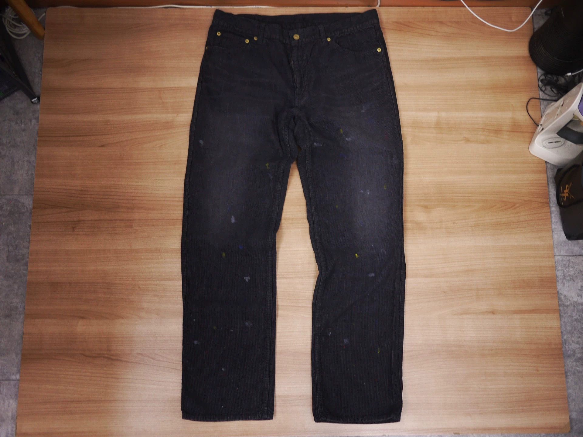 Visvim VISVIM FLUXUS 03 CORDS DMGD Black 4 Size US 36 / EU 52 - 1 Thumbnail