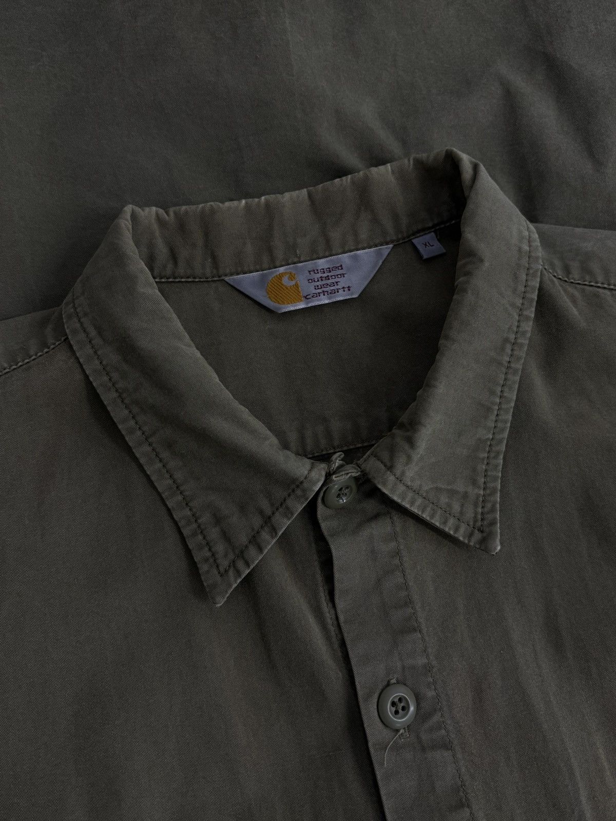 Carhartt Vintage Carhartt WIP Green S/S Master Shirt Size US XL / EU 56 / 4 - 9 Thumbnail