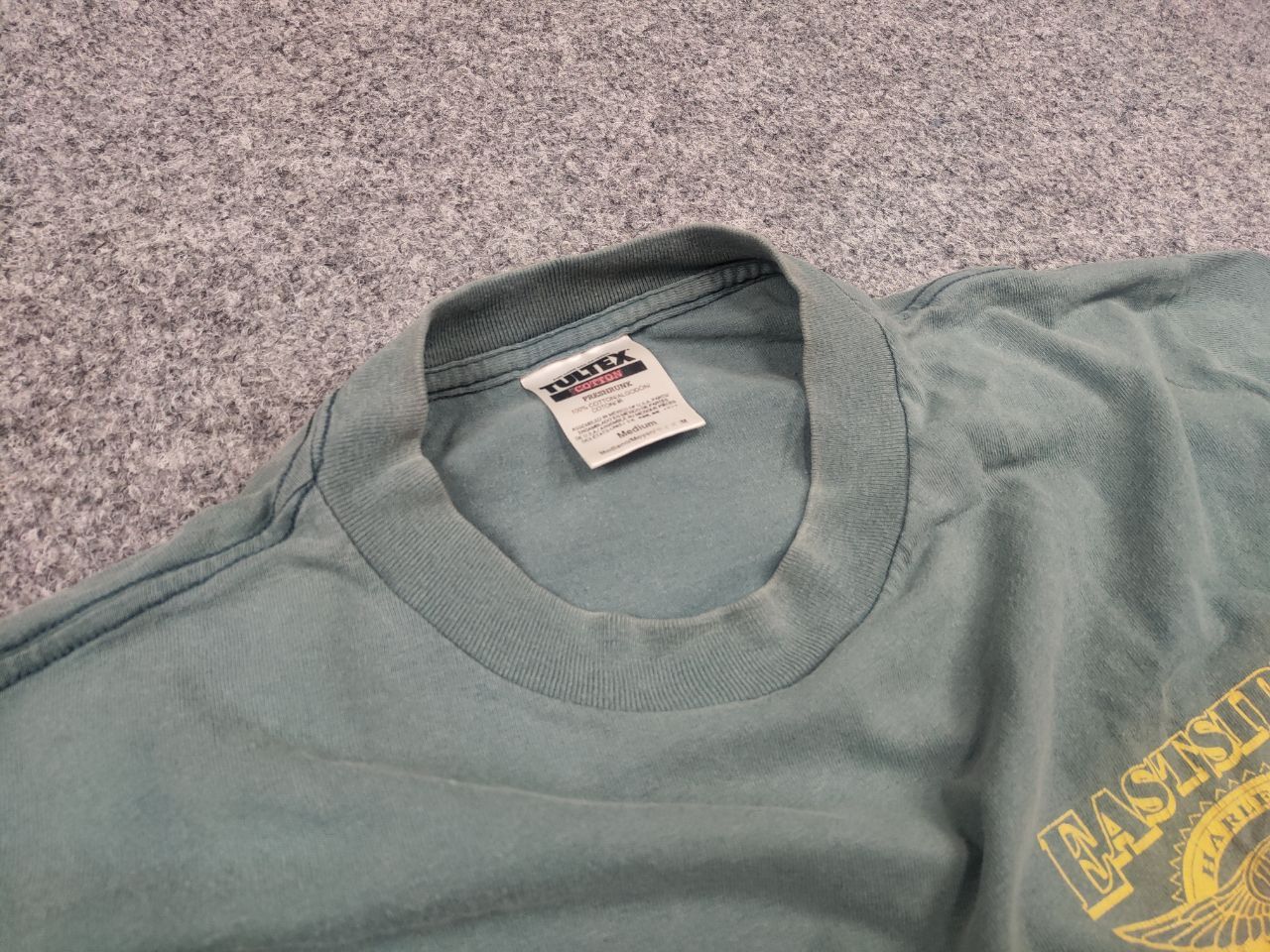 Harley Davidson Vintage 90s Harley Davidson Tultex Fastside Logo T Shirt Tee Size US M / EU 48-50 / 2 - 8 Thumbnail