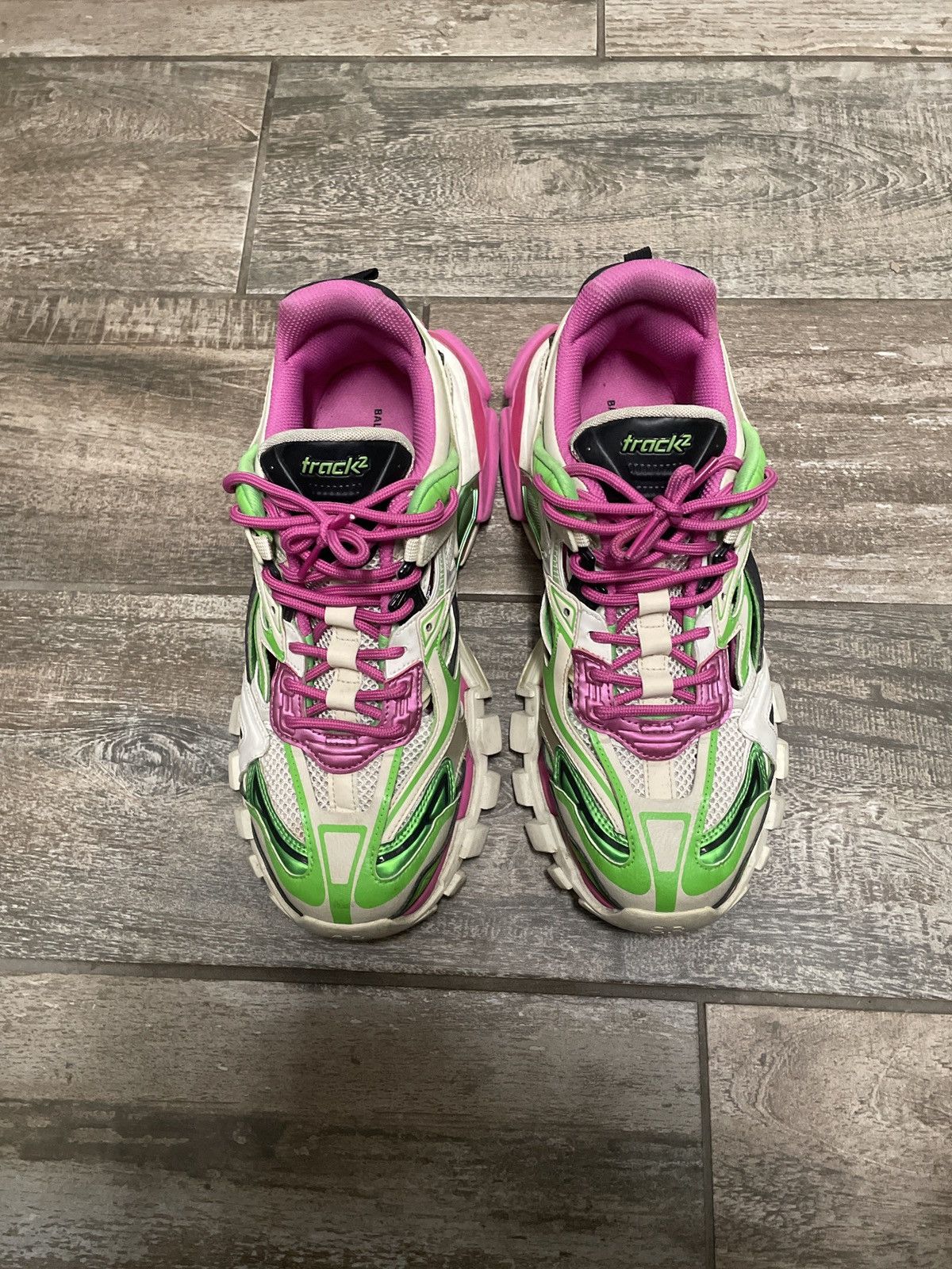 Balenciaga Track.2 Pink Green