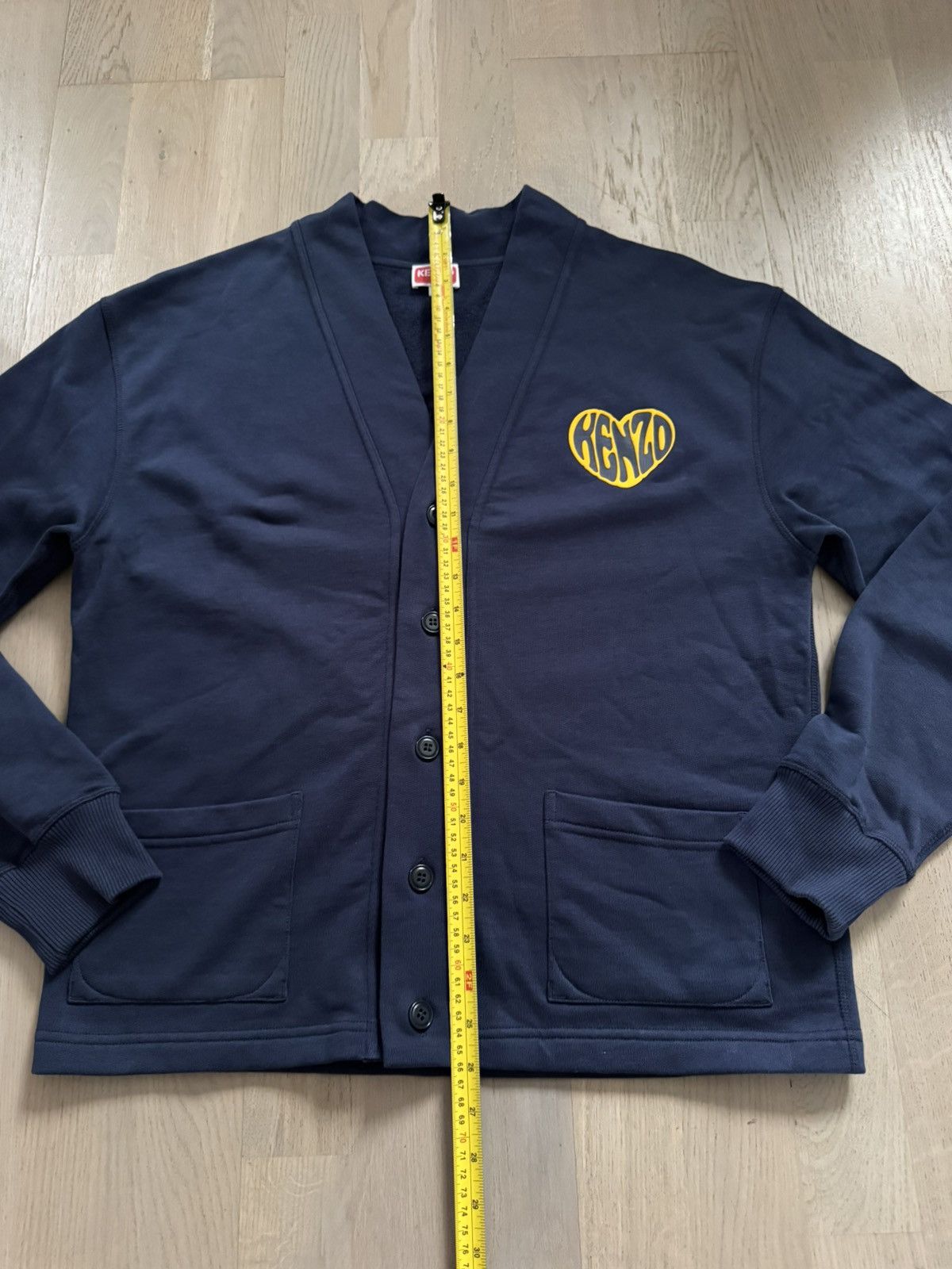 Kenzo KENZO cardigan sz s FITS AS SHOWN IN PHOTOS BY TAPE MEASURE Size US S / EU 44-46 / 1 - 6 Thumbnail