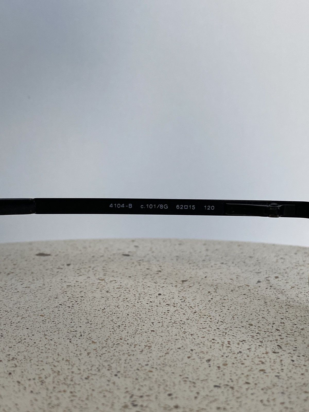 Chanel × Vintage Chanel CC 4104-B sunglasses rhinestones black rimless Size ONE SIZE - 7 Thumbnail