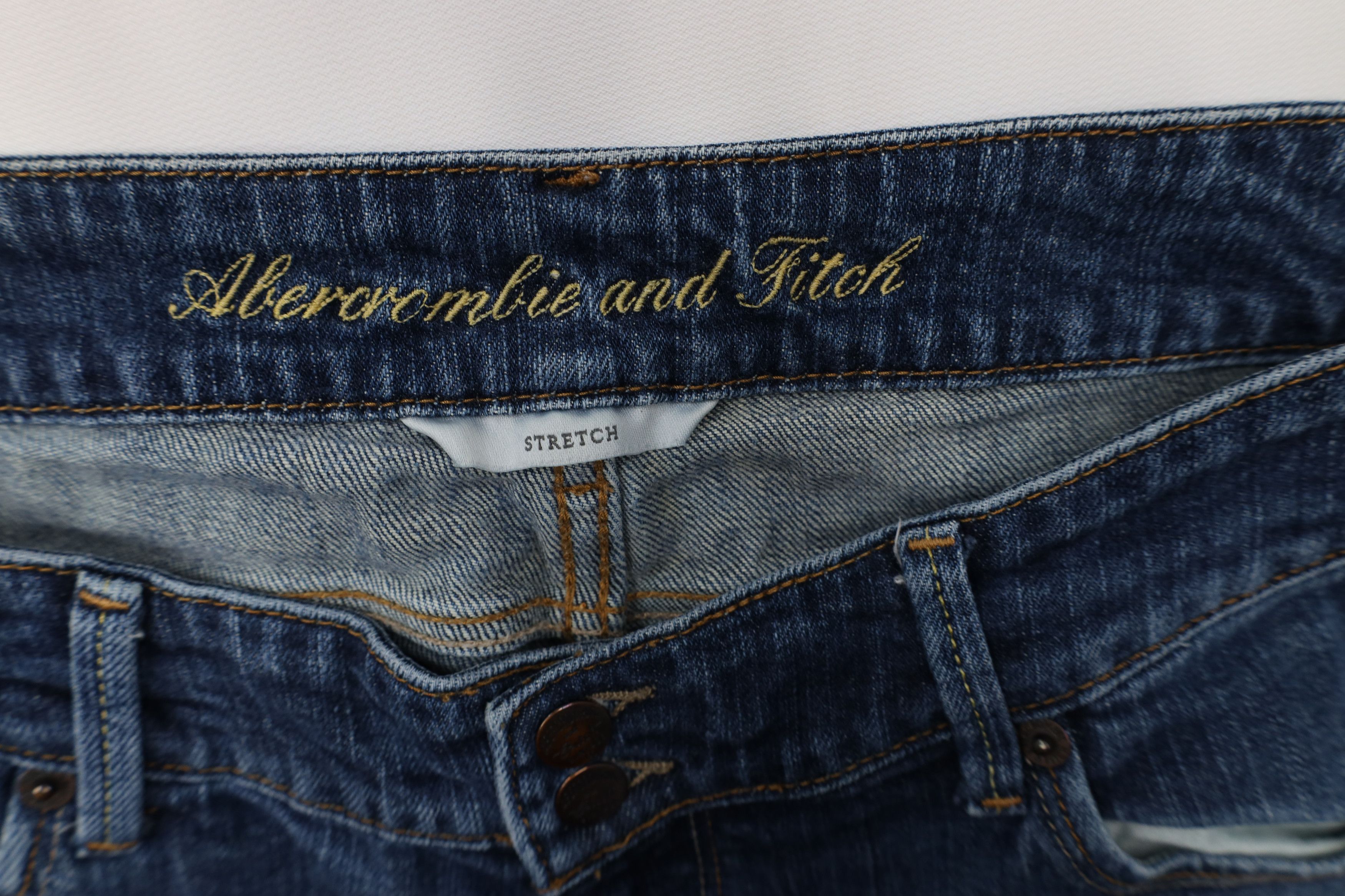 Abercrombie & Fitch Vintage 90s Y2K Abercrombie & Fitch Babydoll Wide Leg Jeans Size 28" / US 6 / IT 42 - 8 Thumbnail