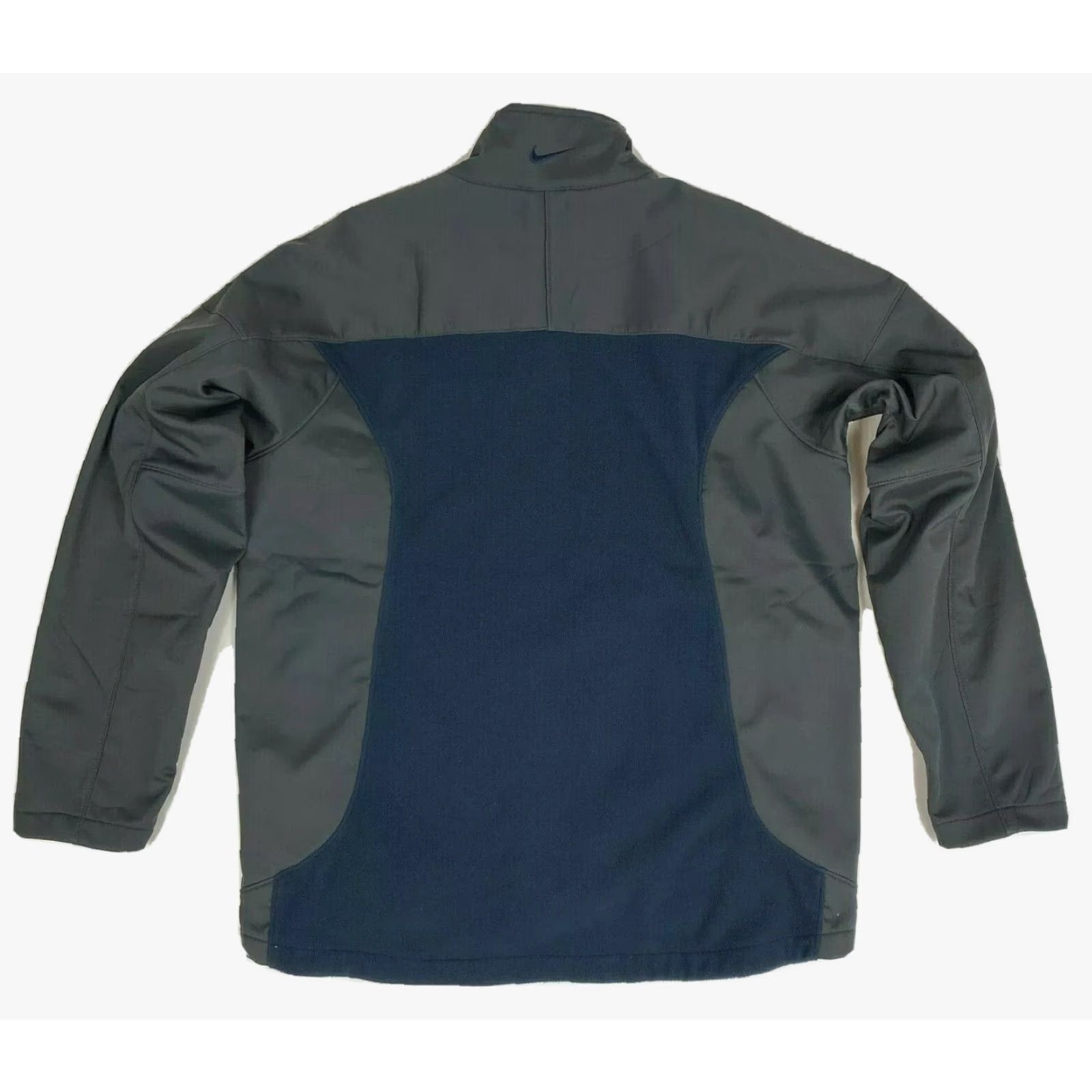 Nike Nike Vintage Fleece Full Zip Jacket Mens L Gray & Blue Y2K Soft Shell Mid-Length Redundant? Size US L / EU 52-54 / 3 - 4 Thumbnail