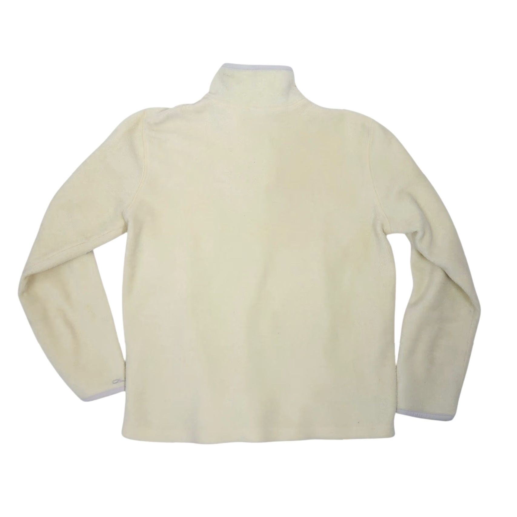 Old Navy VINTAGE 90s Old Navy Sweatshirt Pullover Fleece 1/4 Zip Yellow M Womens Size M / US 6-8 / IT 42-44 - 3 Thumbnail