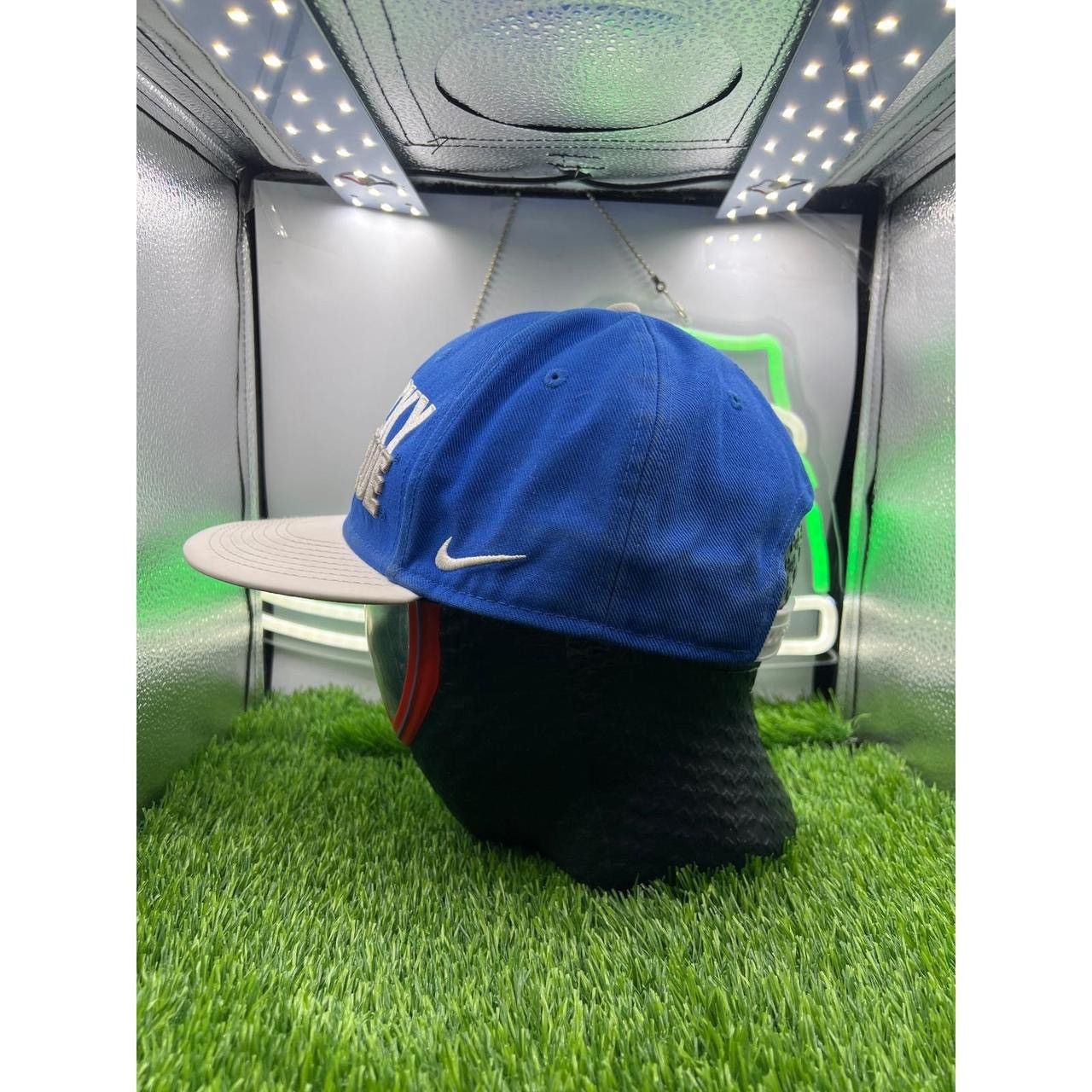Nike Nike True Kentucky Go Big Blue Snapback Hat Mens Royal Blue Size ONE SIZE - 2 Thumbnail