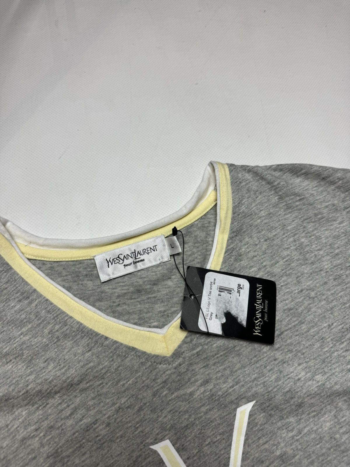 Vintage × Yves Saint Laurent Rare Vintage T-shirt Yves Saint Laurent new with tags Size US L / EU 52-54 / 3 - 4 Thumbnail