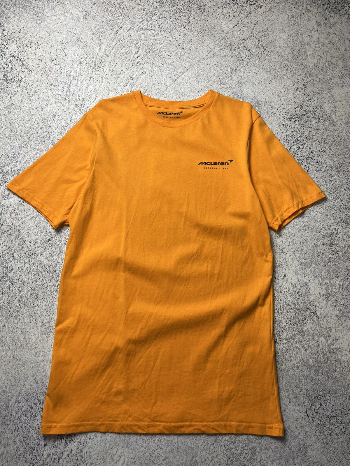 Vintage Mclaren big logo Orange t-shirt tee 90s racing moto rare Size US M / EU 48-50 / 2 - 4 Thumbnail