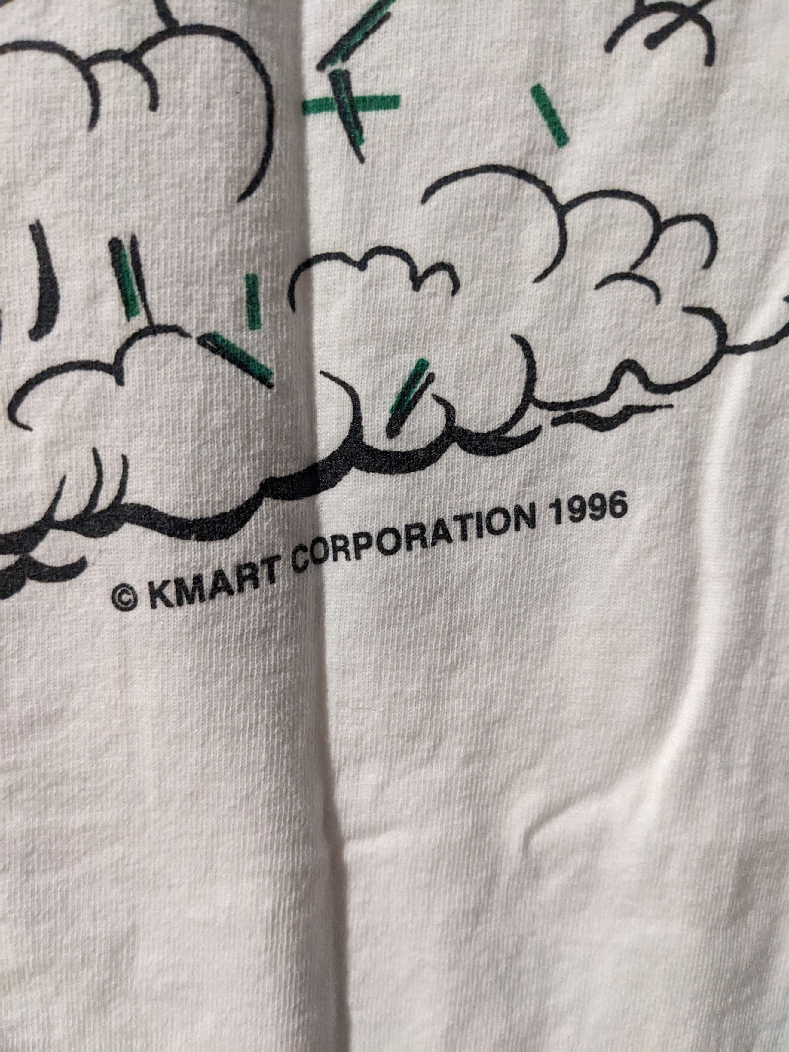 NASCAR Vintage 1996 Kmart Crest Kids Race Against Drugs T-Shirt Size US M / EU 48-50 / 2 - 3 Thumbnail