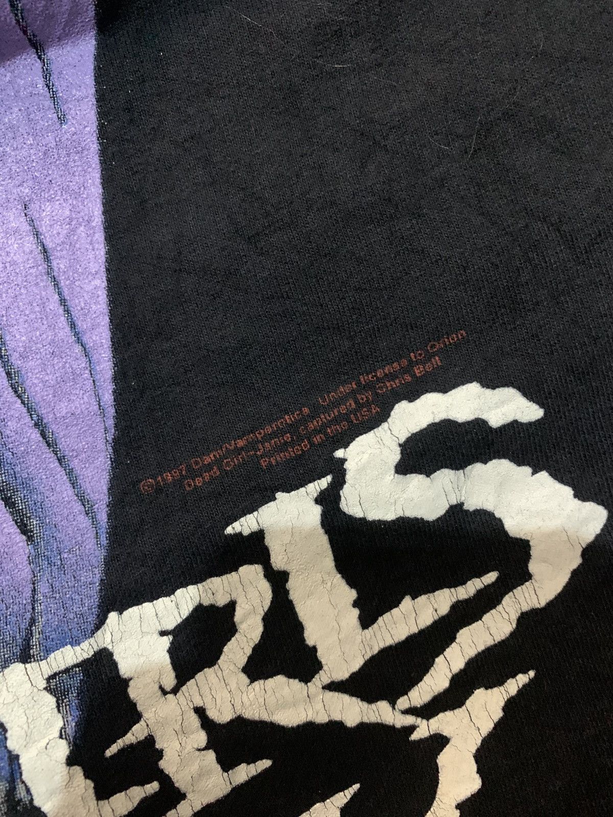 Band Tees 1997 Cradle Of Filth Dead girls don't say no Size US XL / EU 56 / 4 - 6 Thumbnail