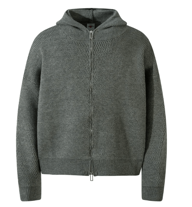 Japanese Brand × Vintage "Drop Name-L" Knitted Hoodie Size US L / EU 52-54 / 3 - 1 Thumbnail
