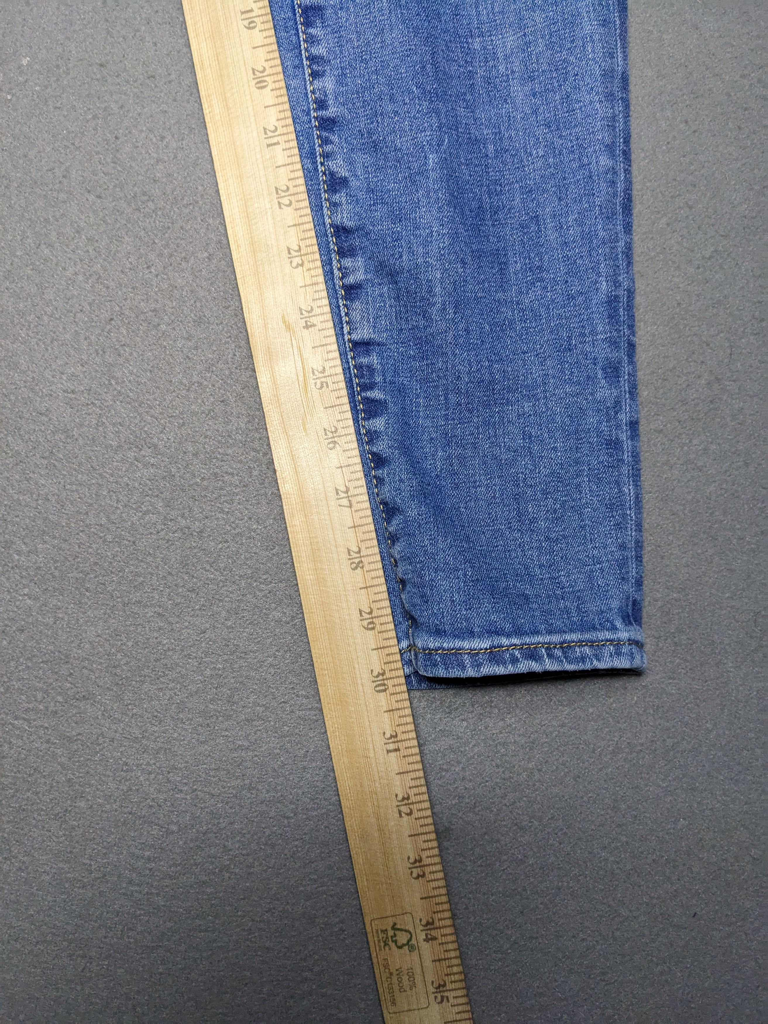 Represent Clo. Represent Repaired Denim 32x30 Distressed Skinny Jeans Italy Size US 32 / EU 48 - 16 Thumbnail