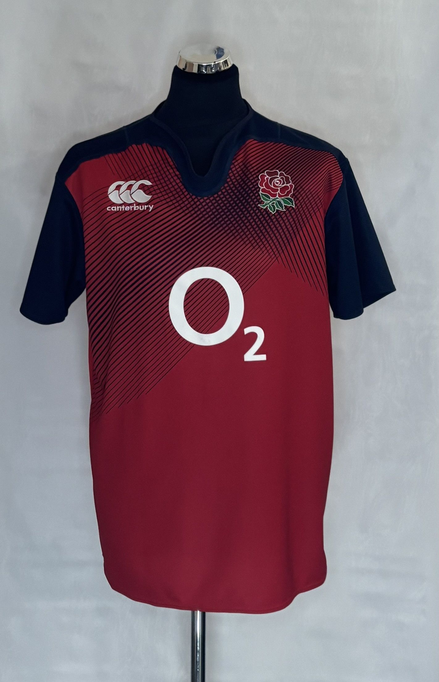 Canterbury of New Zealand England Rugby 2015/2016 Canterbury Jersey Size XL Size US XL / EU 56 / 4 - 1 Thumbnail