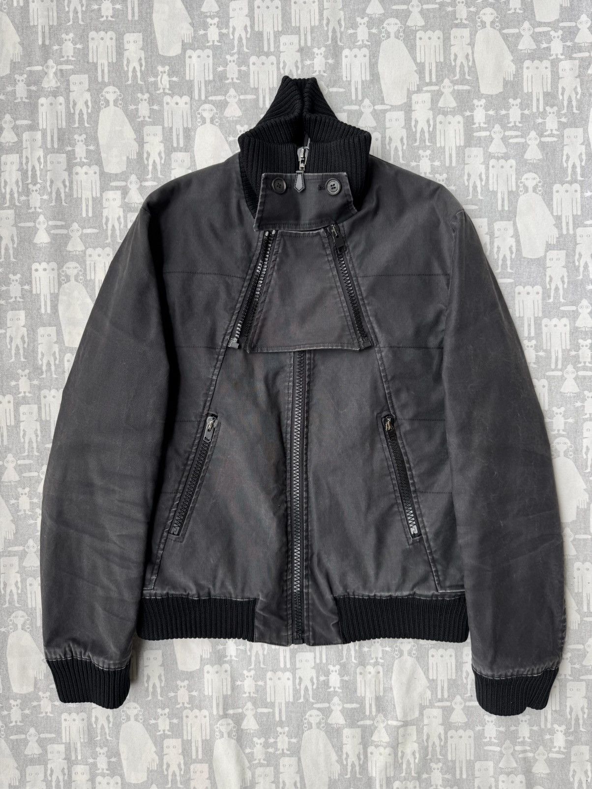 Dior Dior Homme AW07 High-Neck Pilot Bomber Size US M / EU 48-50 / 2 - 1 Thumbnail
