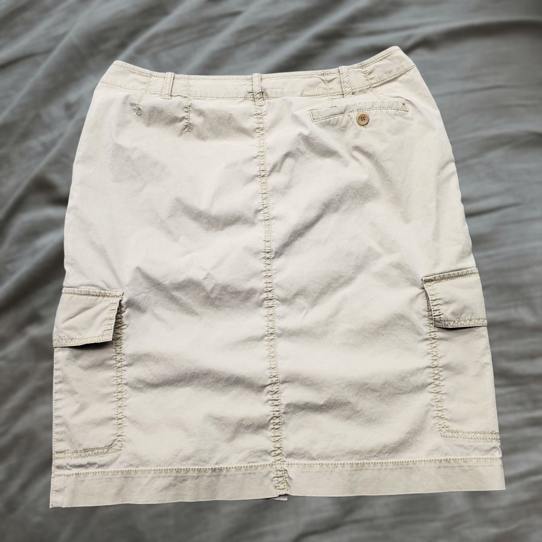 Eileen Fisher Eileen Fisher Skirt Womens Size M Brown Cargo Pocket Pencil Short Vintage: Pre-owned Womens Size M Brown Cargo Skirt Size 32" / US 10 / IT 46 - 1 Thumbnail