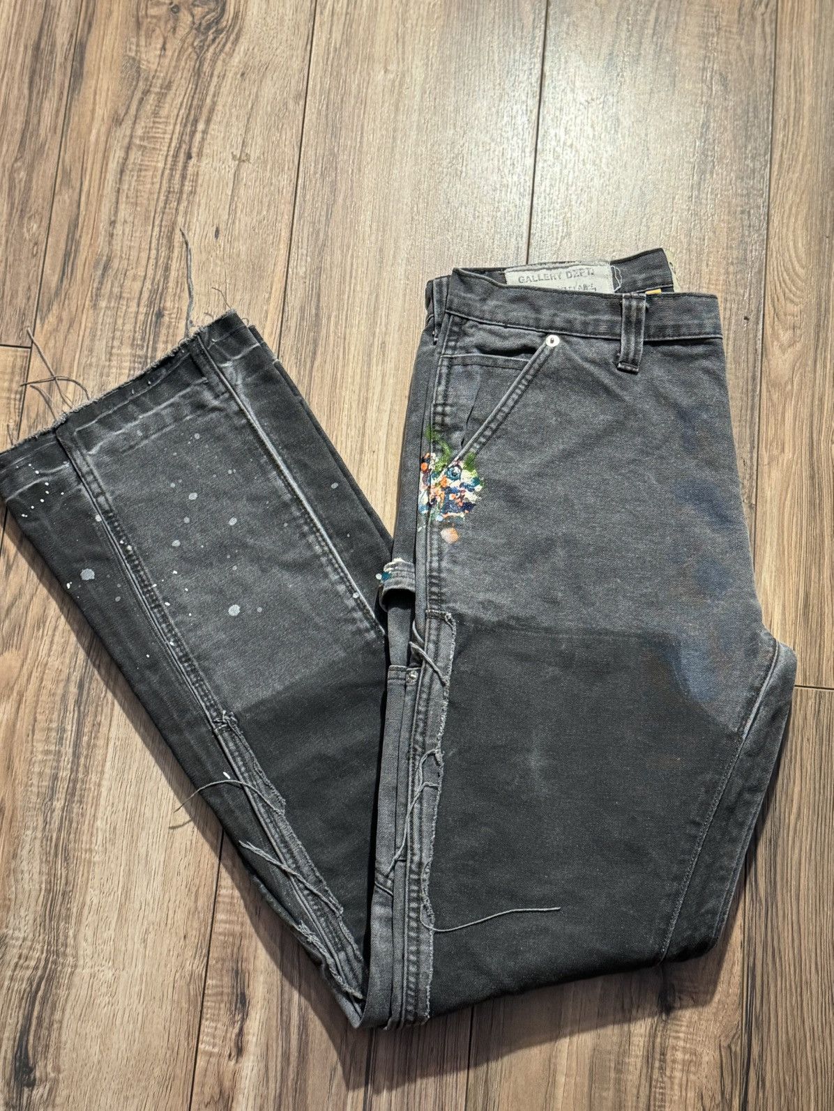 Gallery Dept. Gallery dept LA FLARE CARPENTER CHARCOAL PANTS Size US 32 / EU 48 - 8 Thumbnail