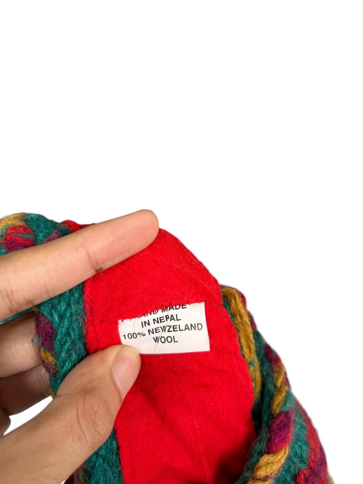 Japanese Brand × Kapital × Vintage Hippies style Crochet Knitted Wool Beanie Hats Size ONE SIZE - 6 Thumbnail
