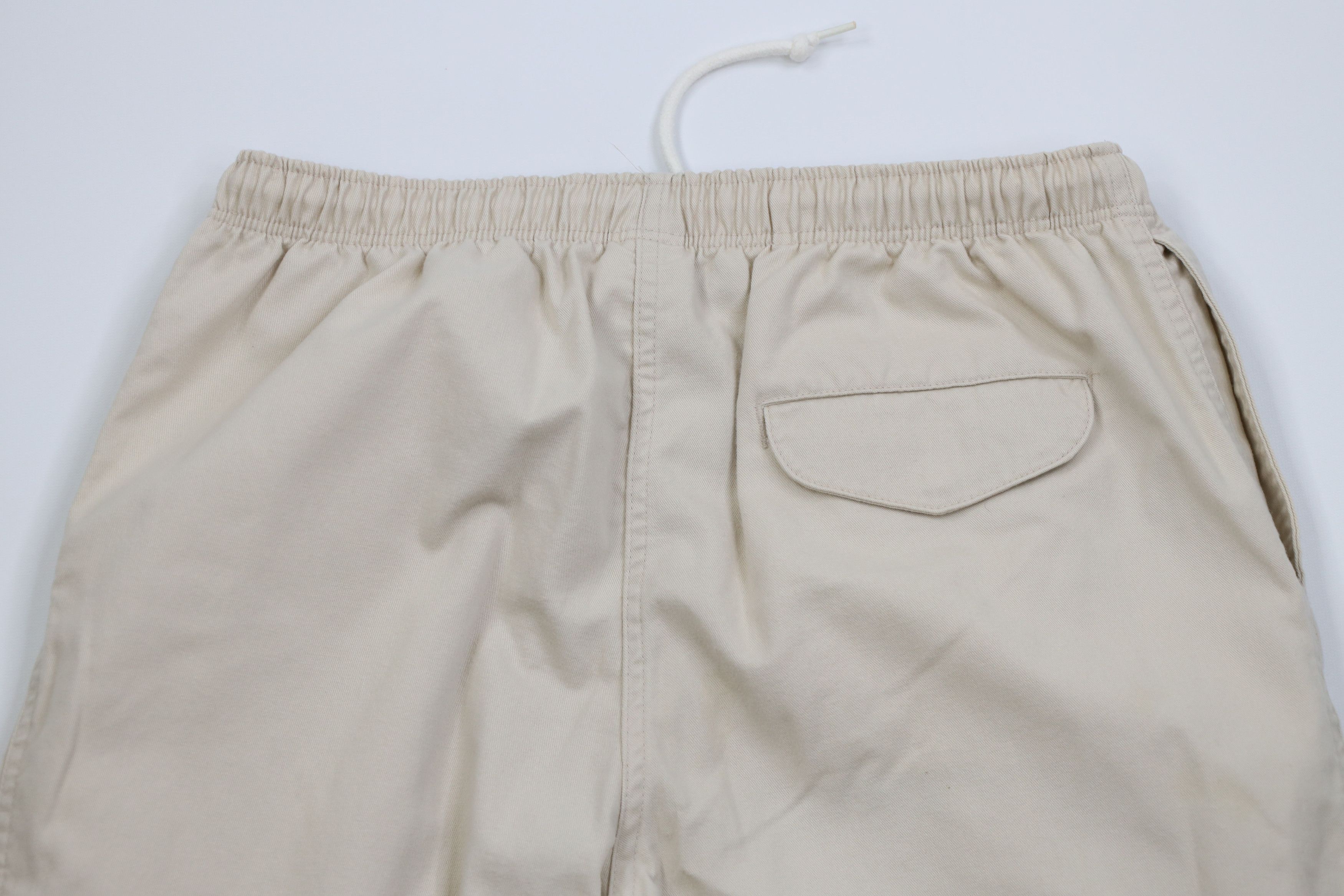Lands' End Vintage 90s Lands End Wide Leg Twill Pants Beige Cotton USA Size US 38 / EU 54 - 13 Thumbnail