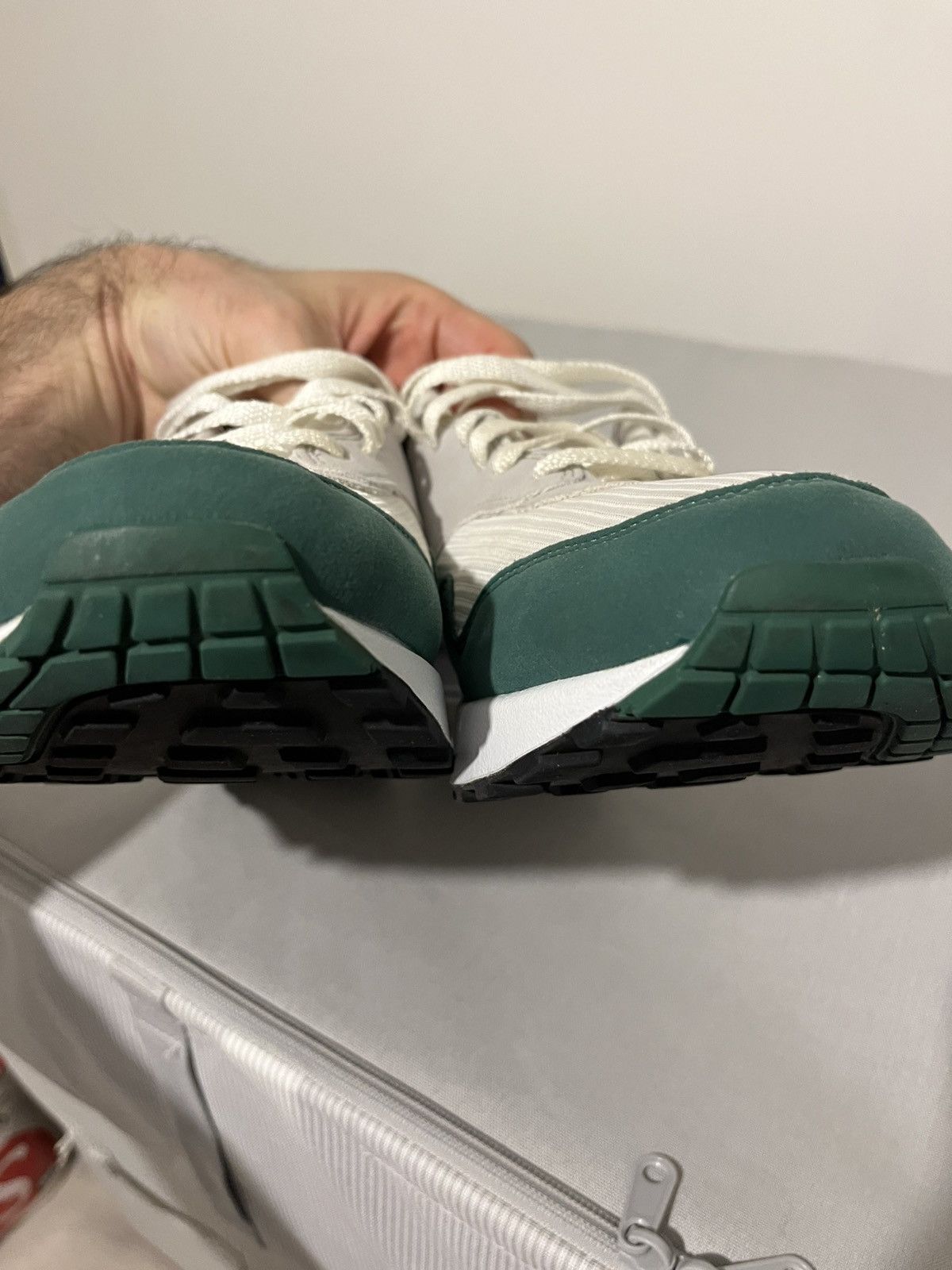 Nike Nike Air Max 1 anniversary green (2020) Size US 12 / EU 45 - 15 Thumbnail