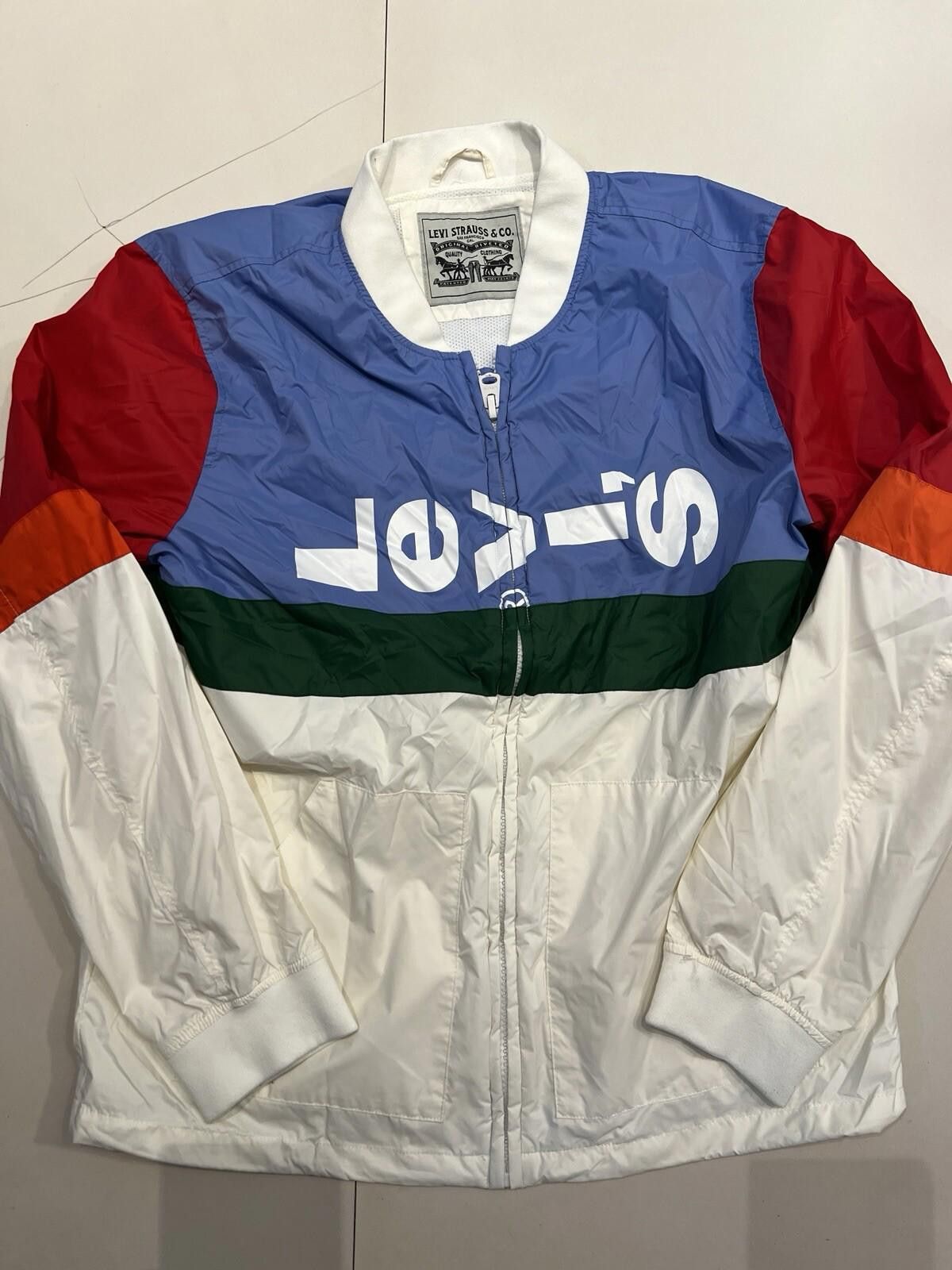 Levi's Mens Levi's Lightweight Retro Varsity Windbreaker Jacket L Size US L / EU 52-54 / 3 - 1 Thumbnail