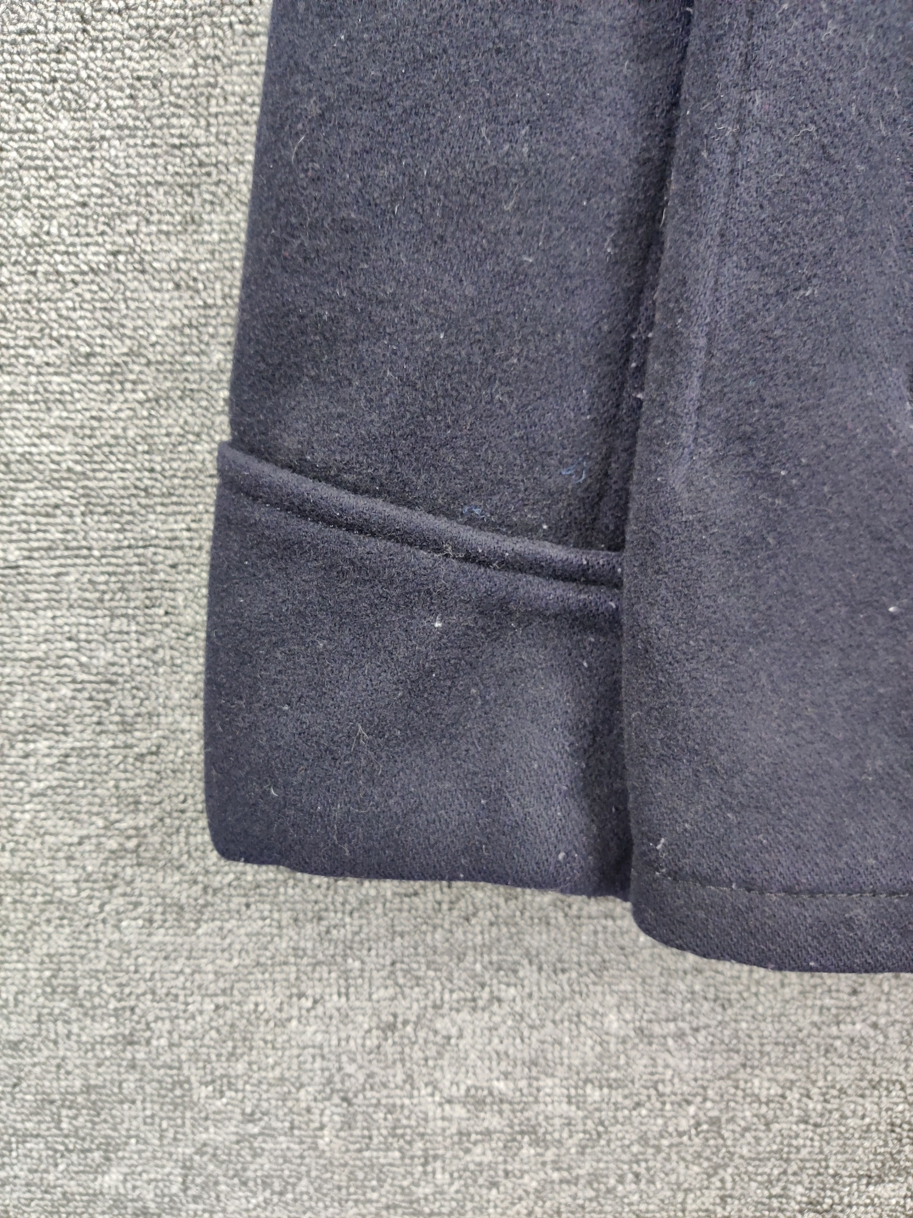 Blue Blue Japan Vintage Blue Blue Japan Wool Double Breasted Coat Size US M / EU 48-50 / 2 - 4 Thumbnail