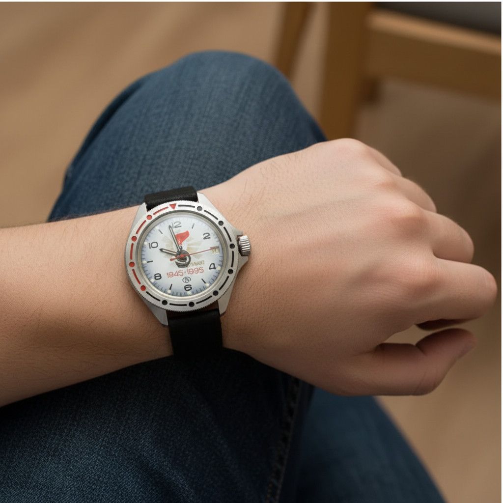 Vintage Vintage Vostok Komandirskie '50 Years of Victory' watch Size ONE SIZE - 3 Thumbnail